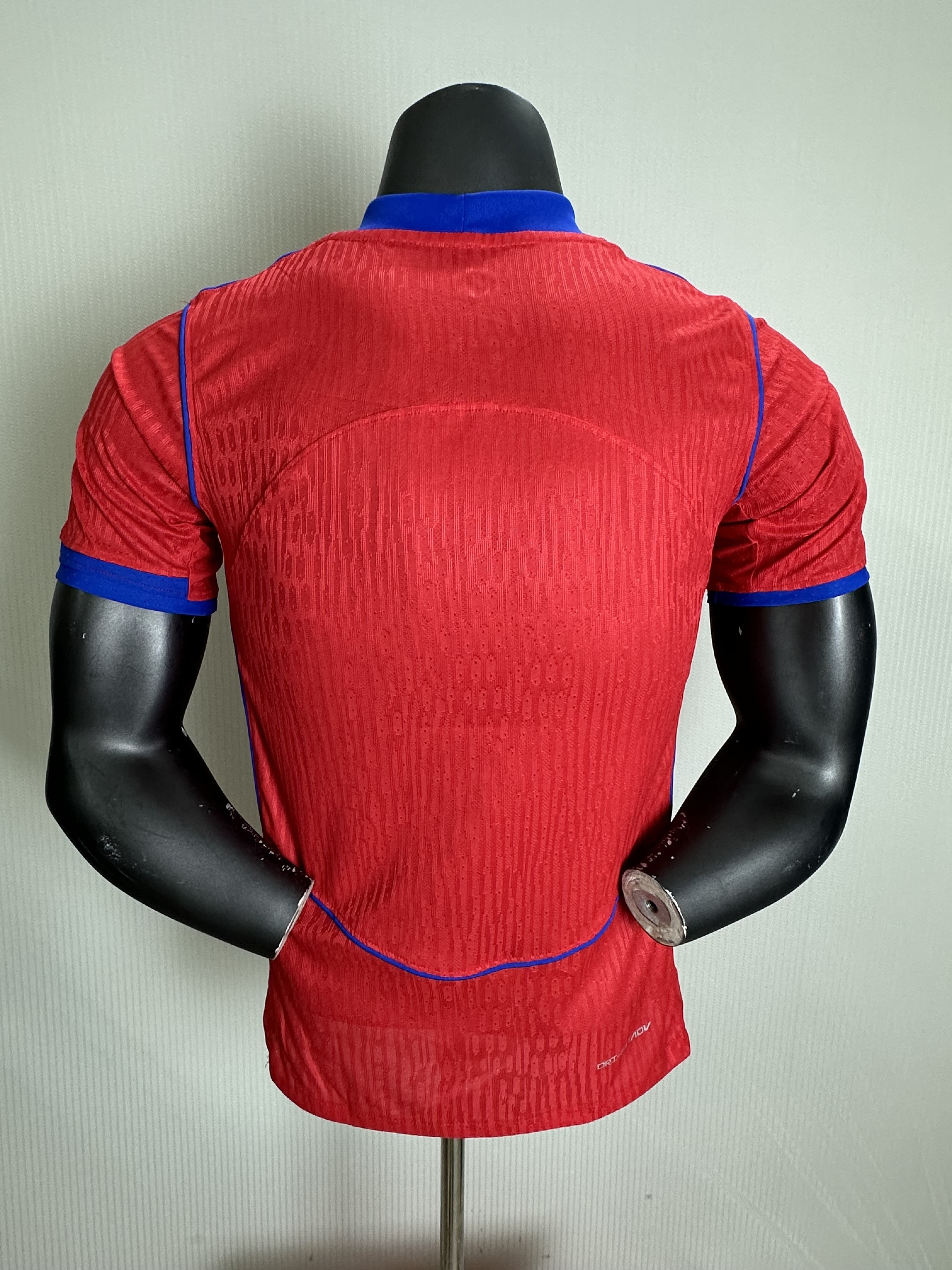 2025-2026 Paris Saint Germain Second Away Quick Dry Short Sleeve Jersey Red (player-version)