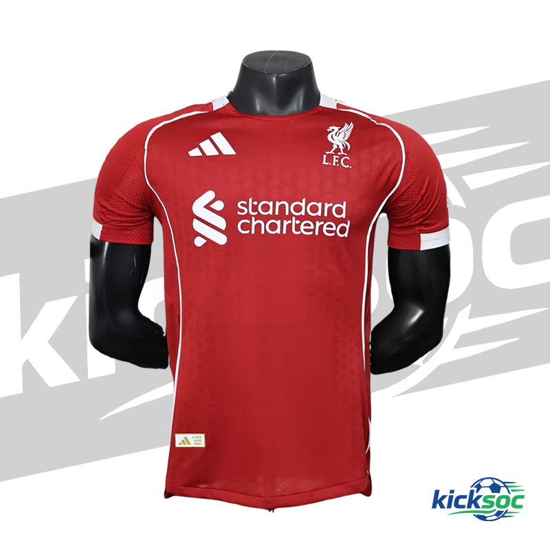2025-2026 Liverpool season home short jersey red (player-version)