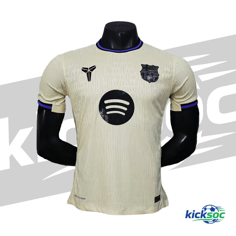 2025-2026 Barcelona Away Moisture-Wicking Short Sleeve Soccer Jersey (player-version)