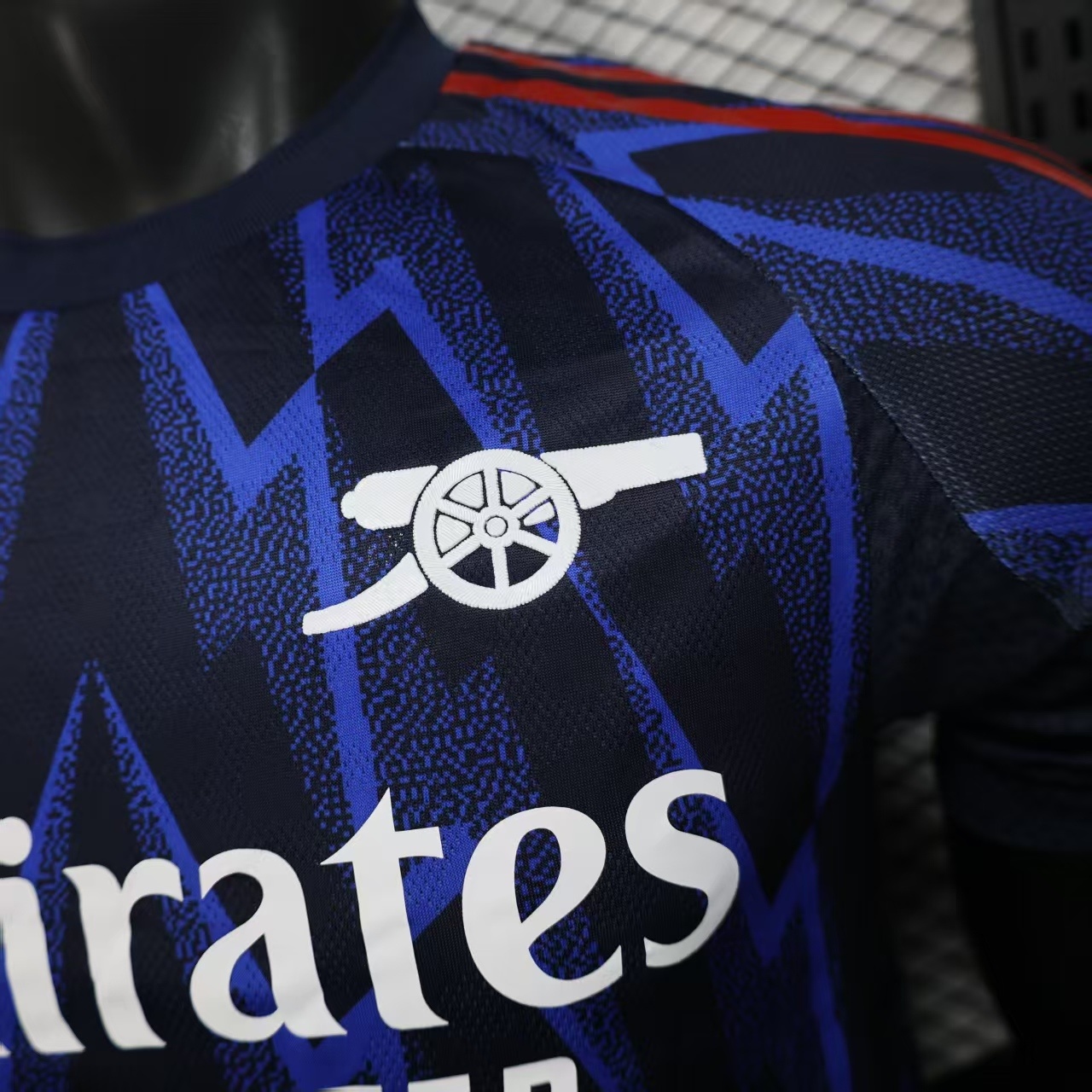 2025-2026 Arsenal season away short-sleeve jersey blue (player-version)