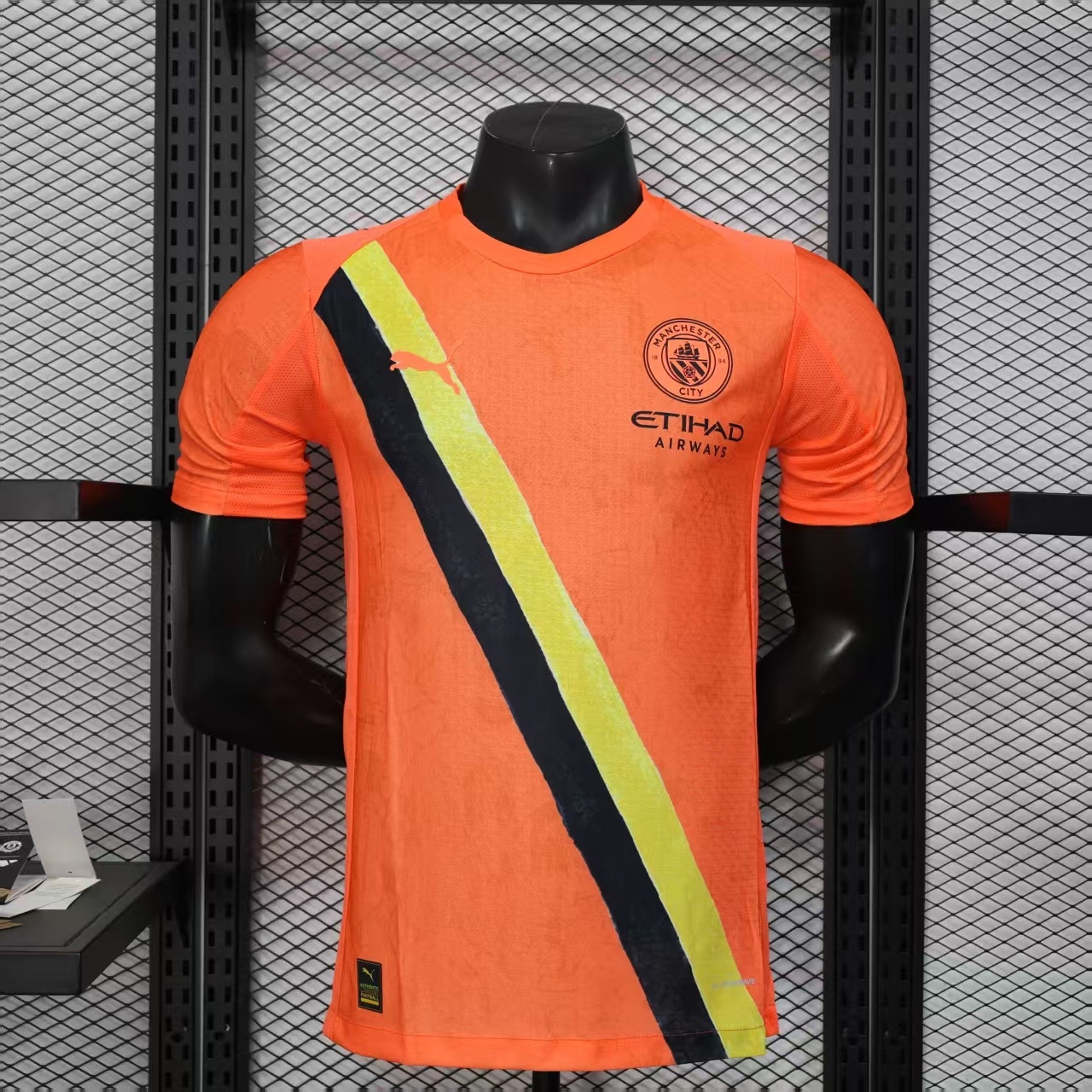 2025-2026 Manchester City SUPER-CITY-KID collaboration orange jersey (player-version)