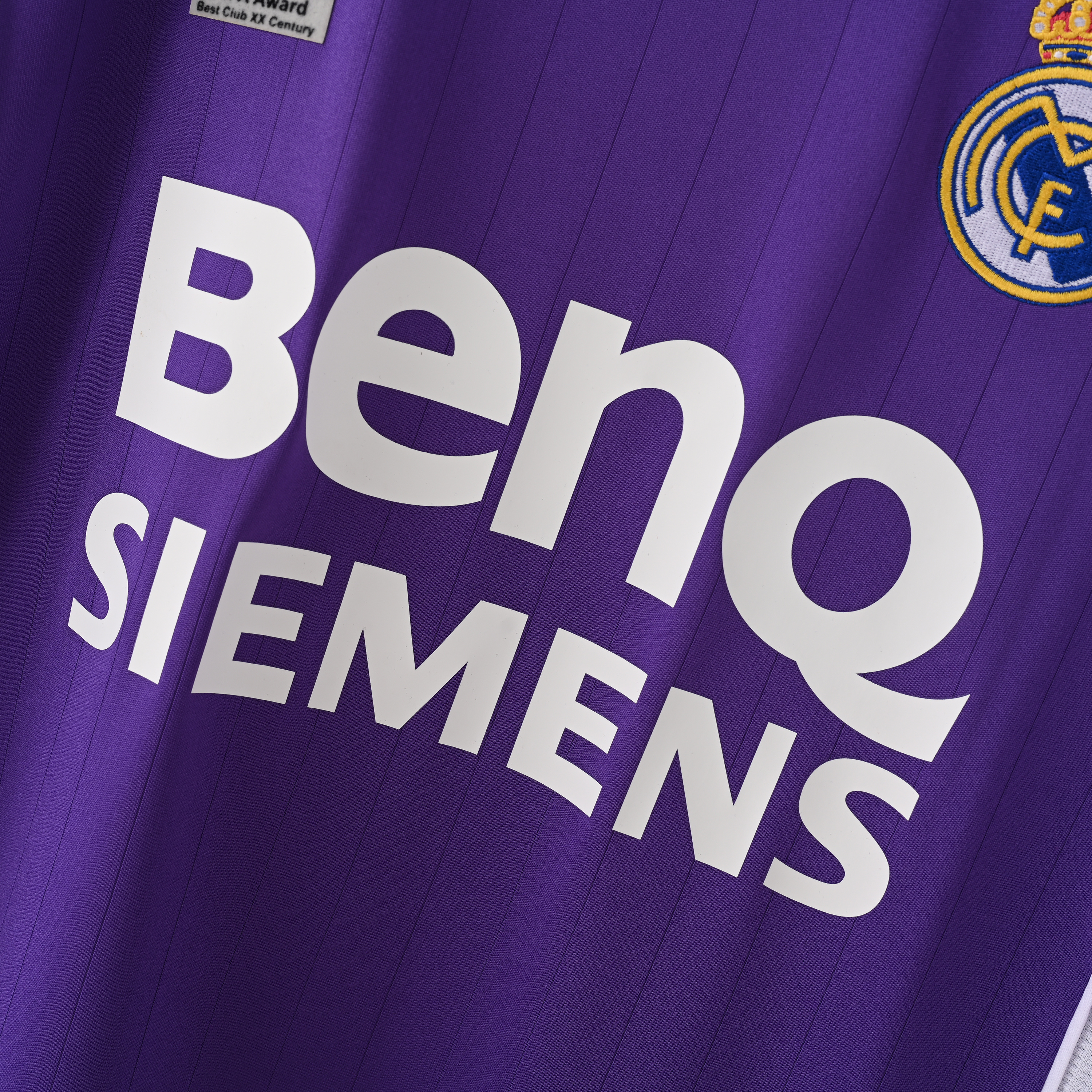 2006/2007 Real Madrid Second Away Purple Short-Sleeve Jersey ( Fan ) 