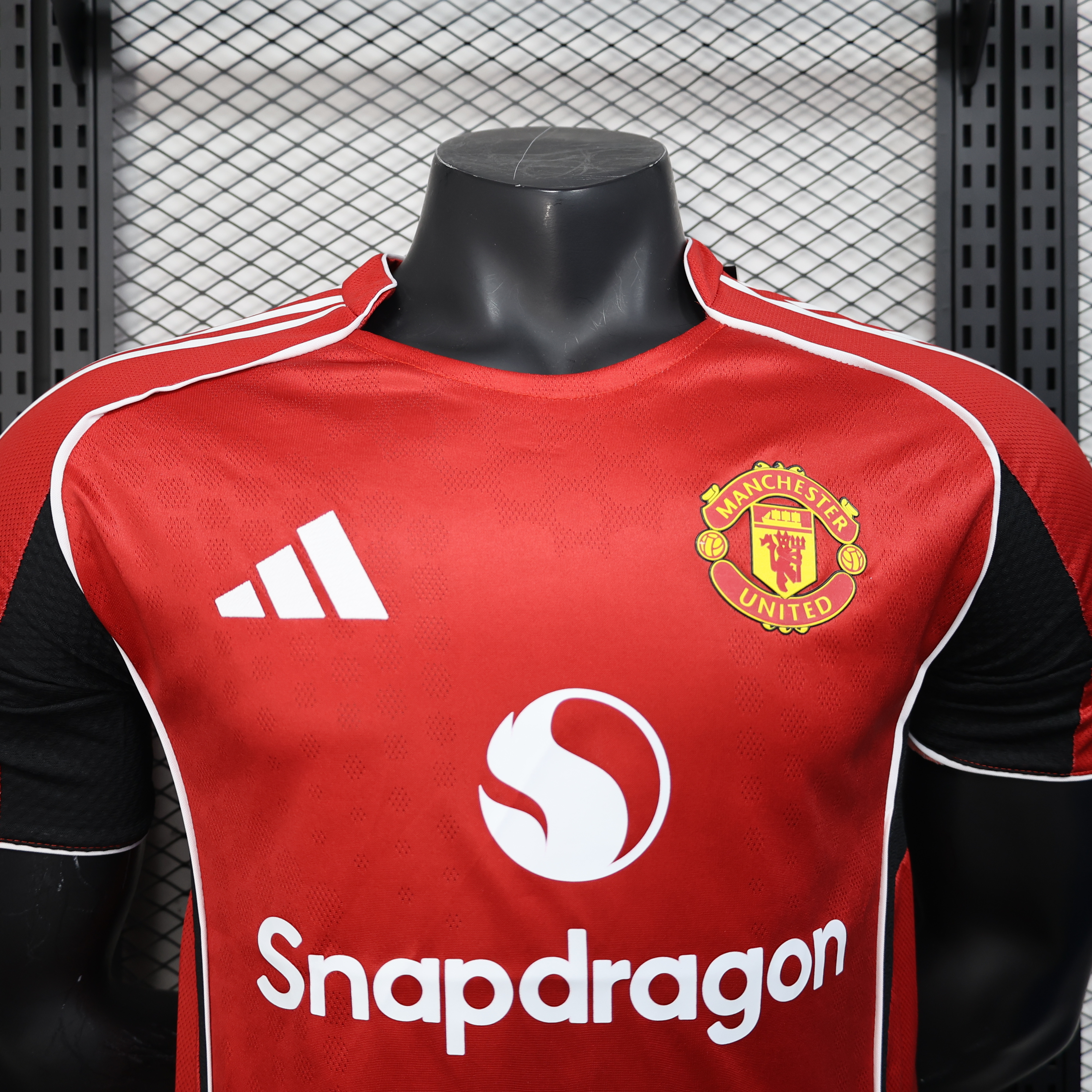 Manchester United 25-26 home summer red short-sleeve football jersey【player-edition】