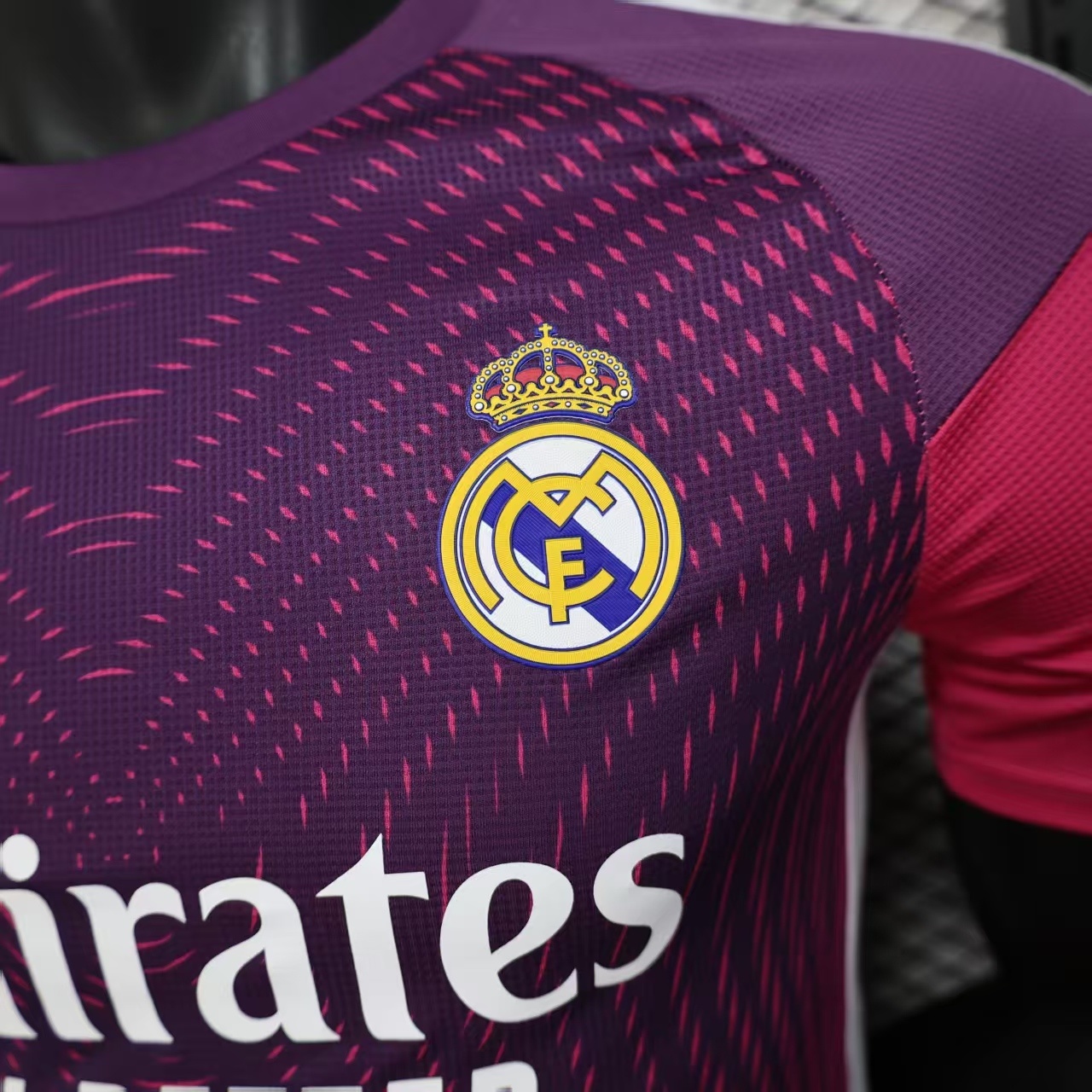2025/2026 Real Madrid Purple Short-Sleeve Jersey ( Player )