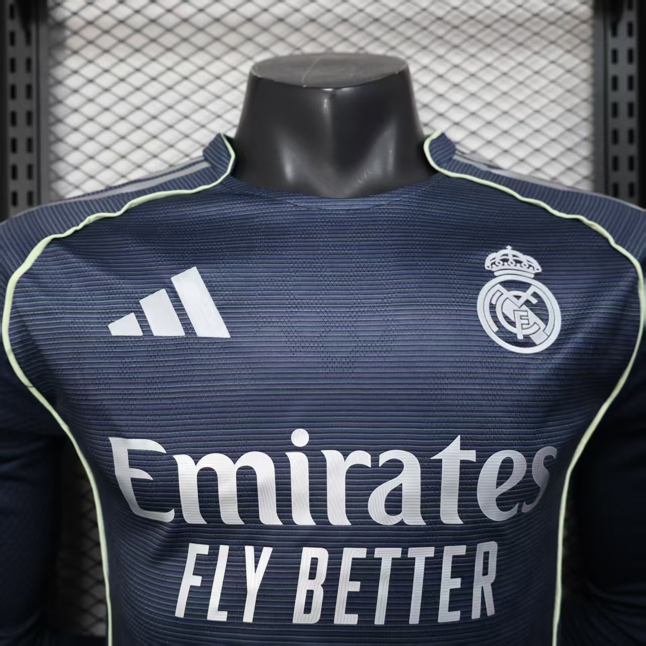 2025/2026 Real Madrid Away Long-Sleeve Jersey ( Player )