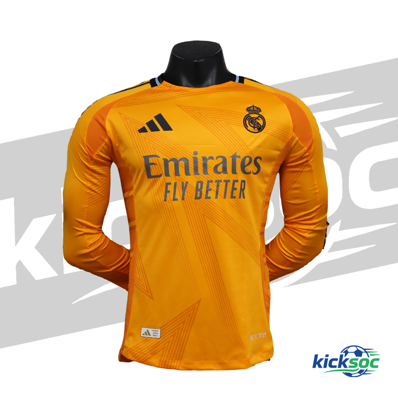 2024/2025 Real Madrid Away Long-Sleeve Jersey ( Player )