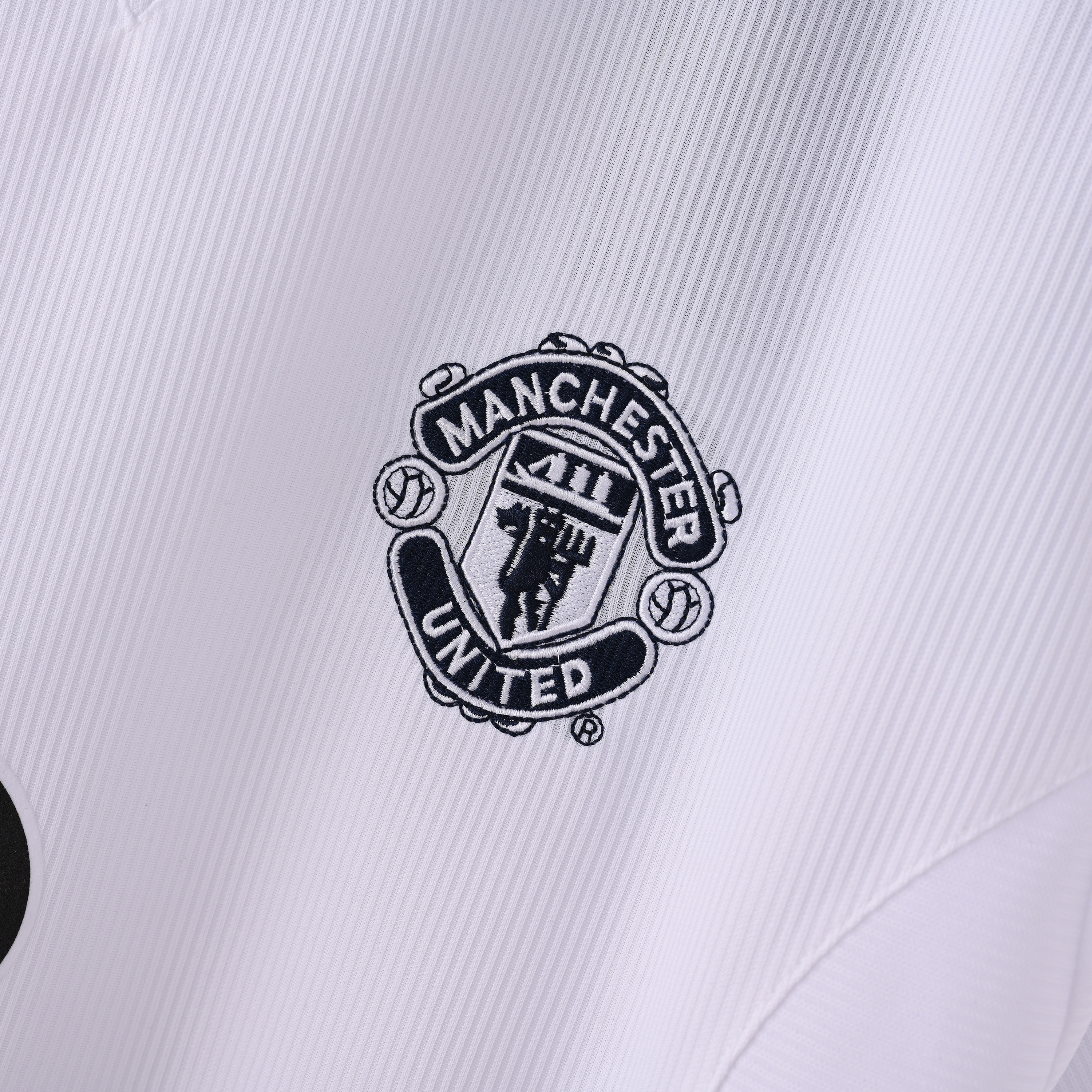 1999/2000 Manchester United Away Short-Sleeve Retro White Jersey ( Fan )