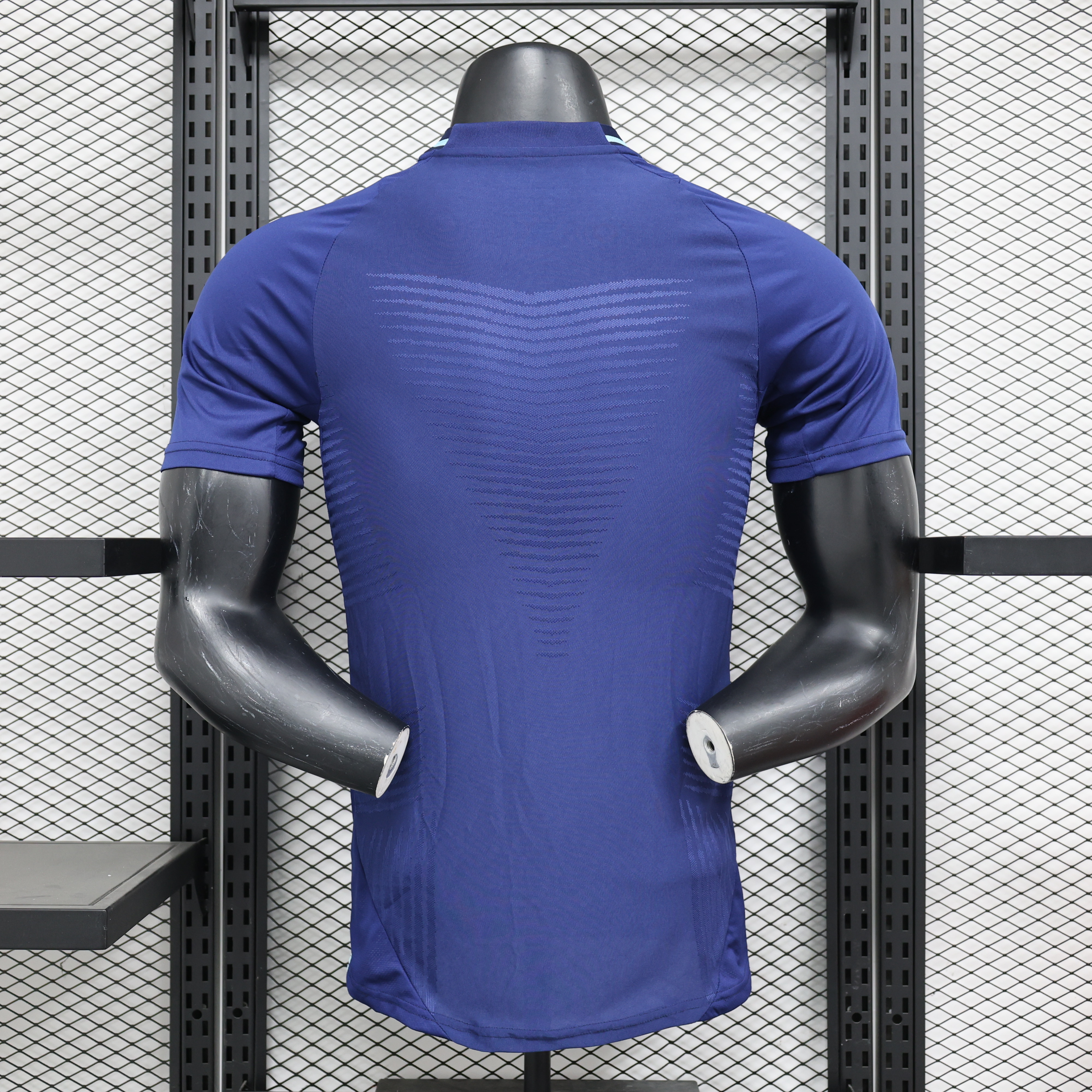 2025-2026 Arsenal Training Jersey Royal Blue Short Sleeve Football Shirt (Player)