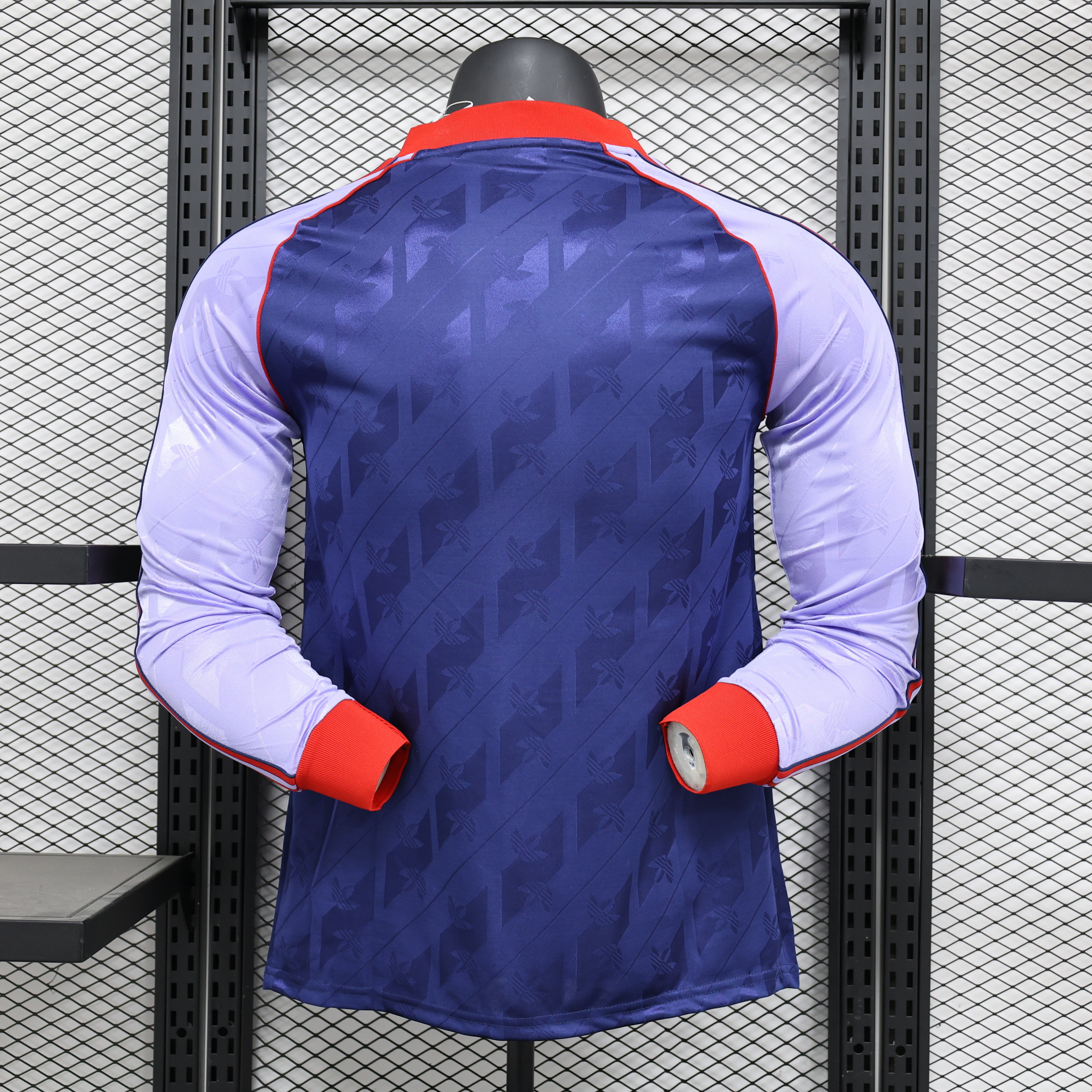 2024-2025 Arsenal Pre-Match Retro Long-Sleeve Football Jersey (Player) 