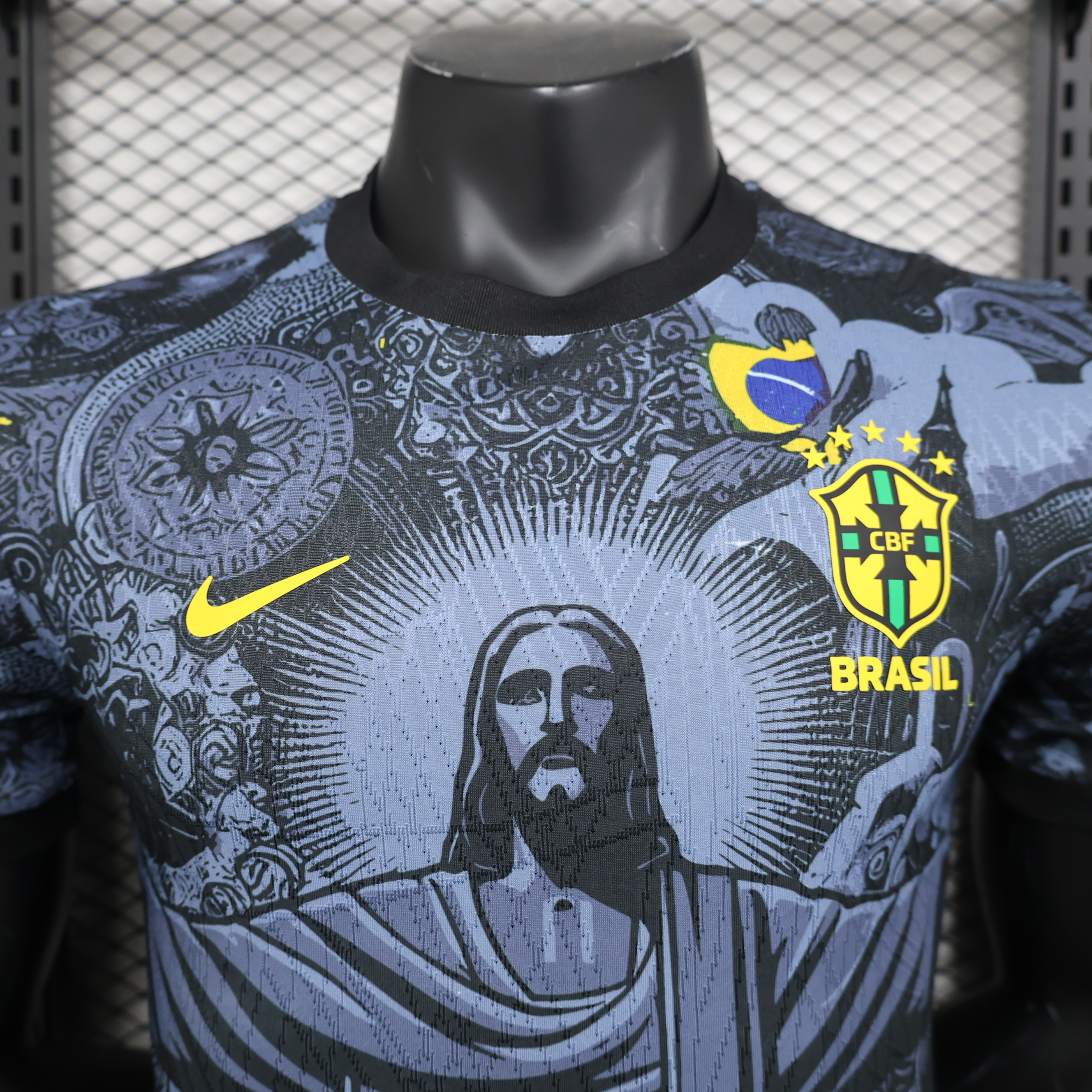 2025-2026 Brazil Short-Sleeve Football Jersey Jesus Special Edition ( Player )