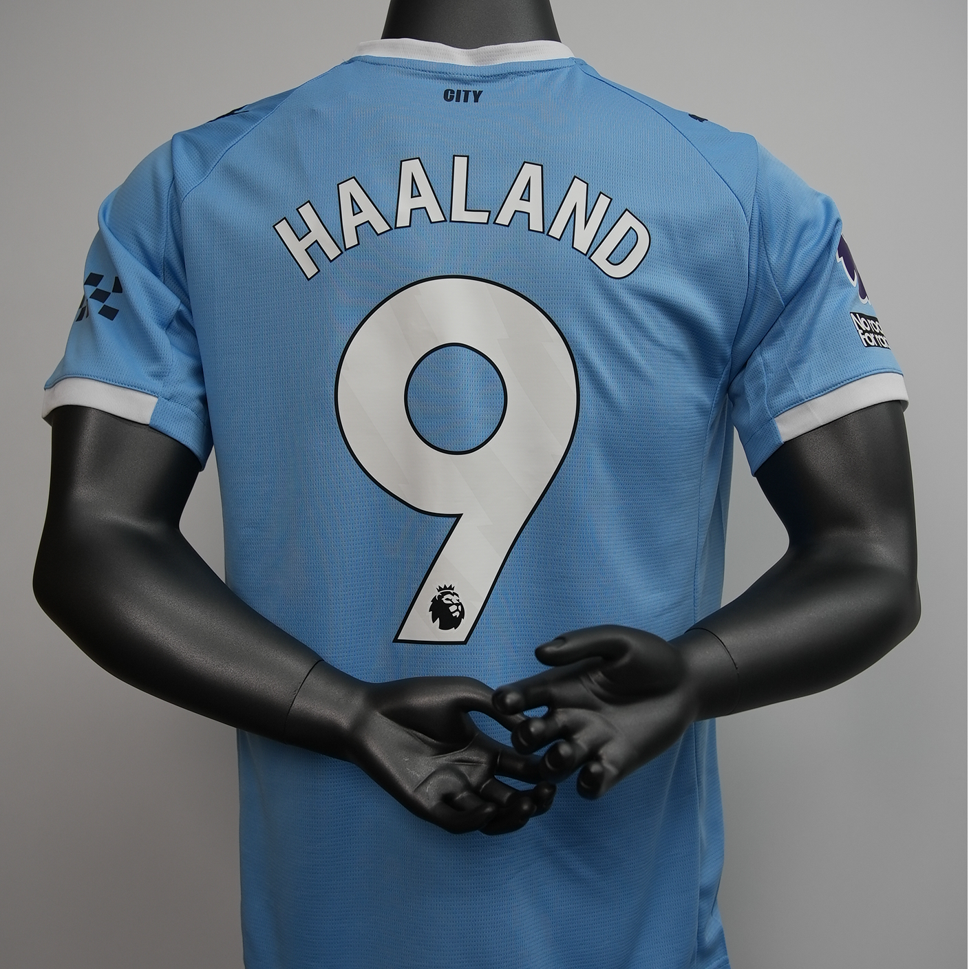 2025-2026 Manchester City home blue short sleeve jersey ( Fan )