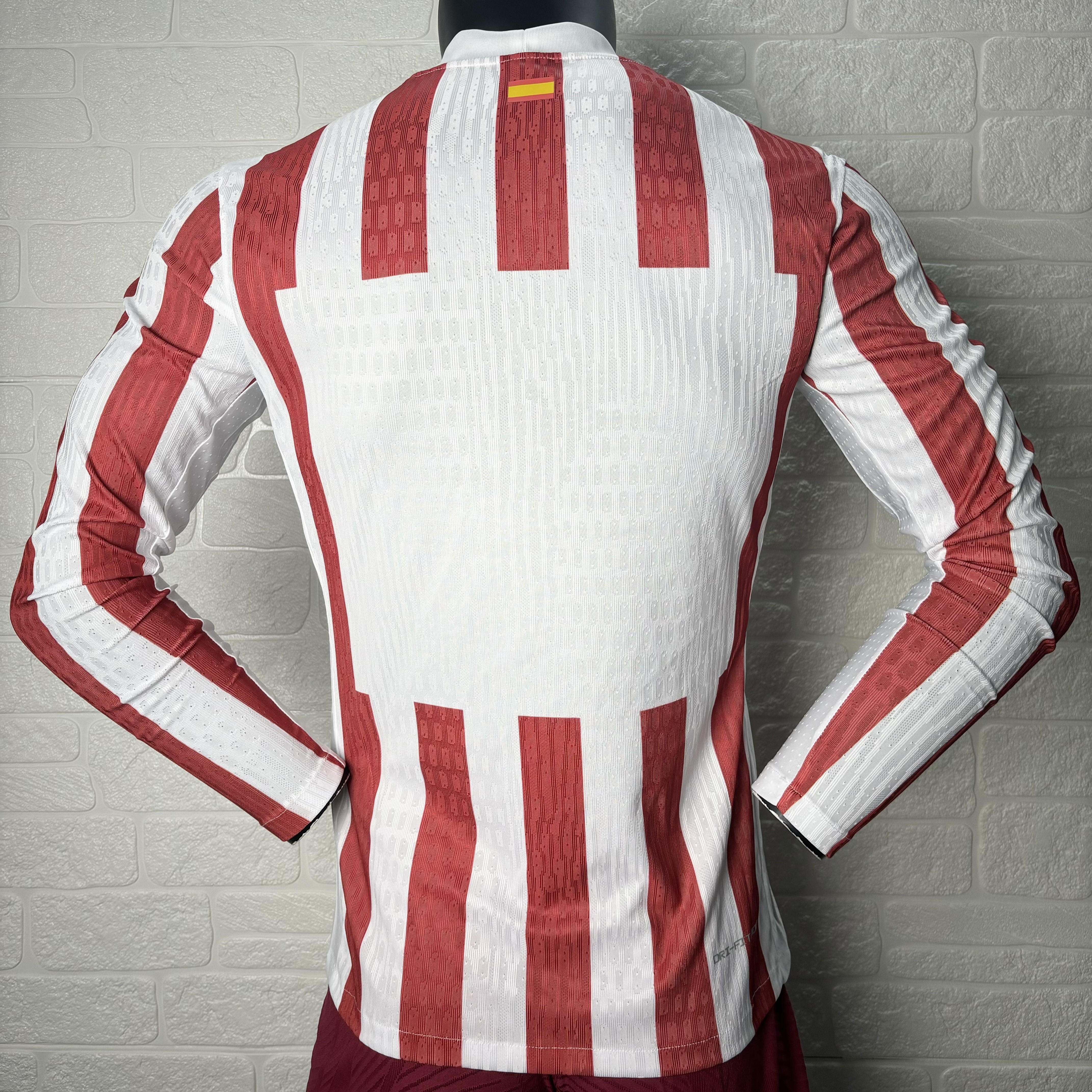 2025-2026 Atletico Madrid Home Long-Sleeve Football Jersey ( Player )