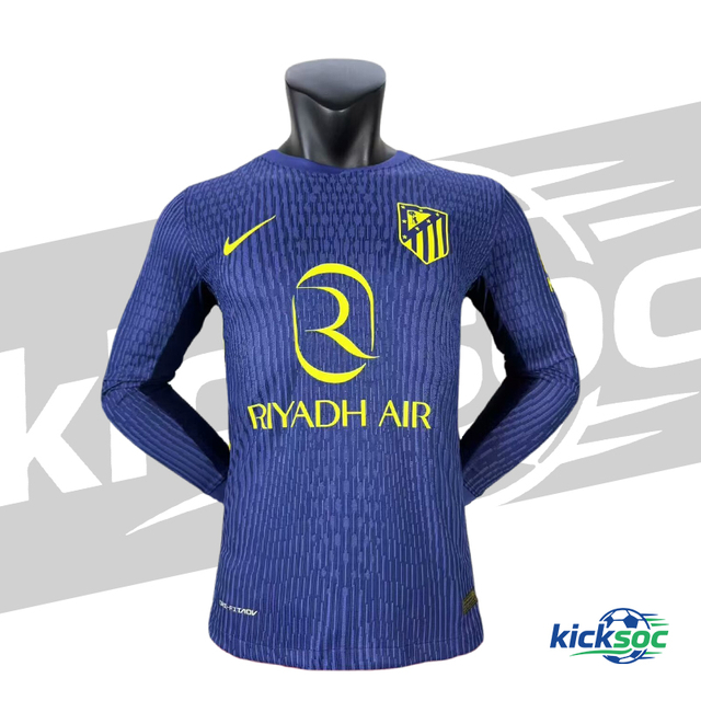 2025-2026 Atletico Madrid Away Long-Sleeve Football Jersey ( Player )