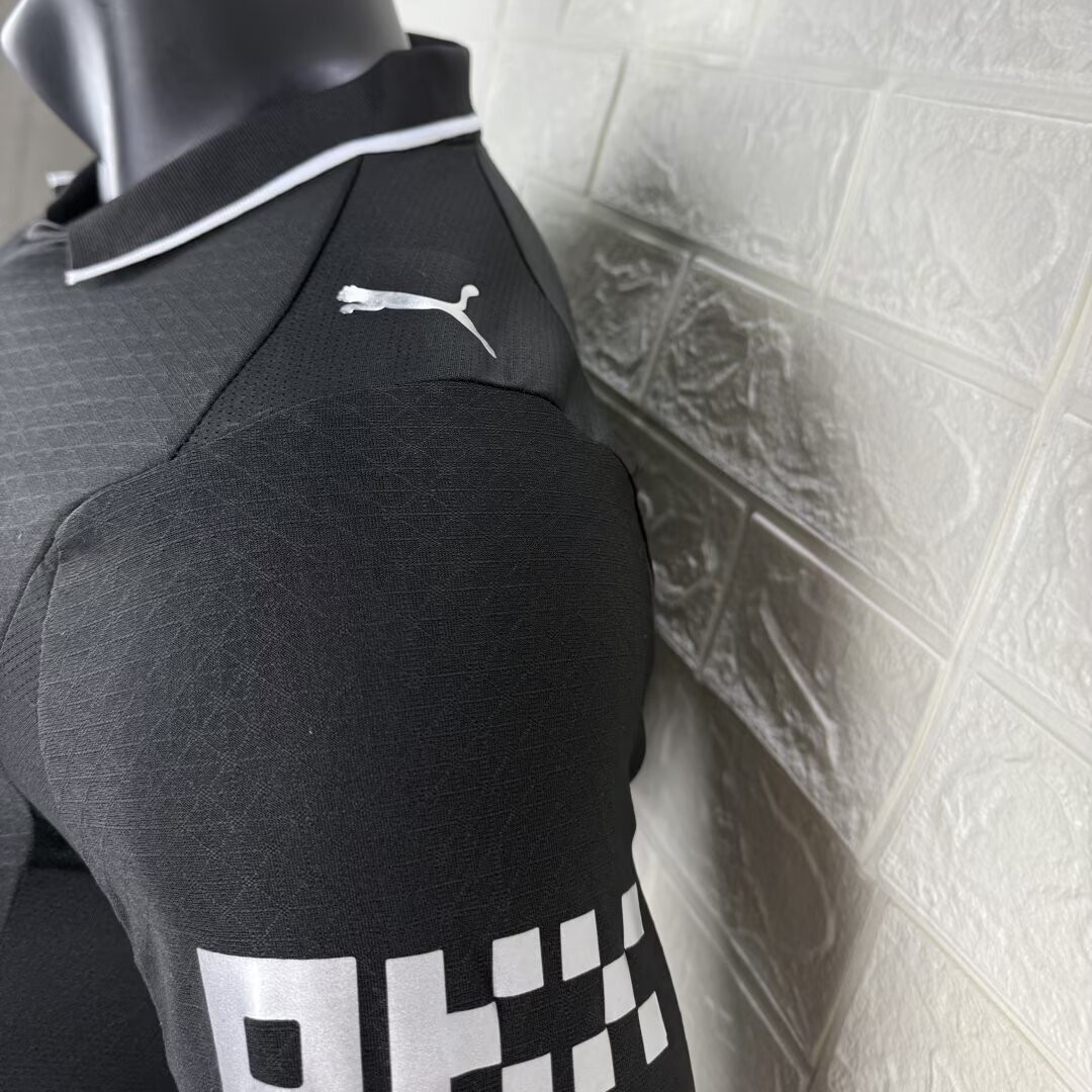 2025-2026 Manchester City Away Long Sleeve Football Jersey ( Player ) 