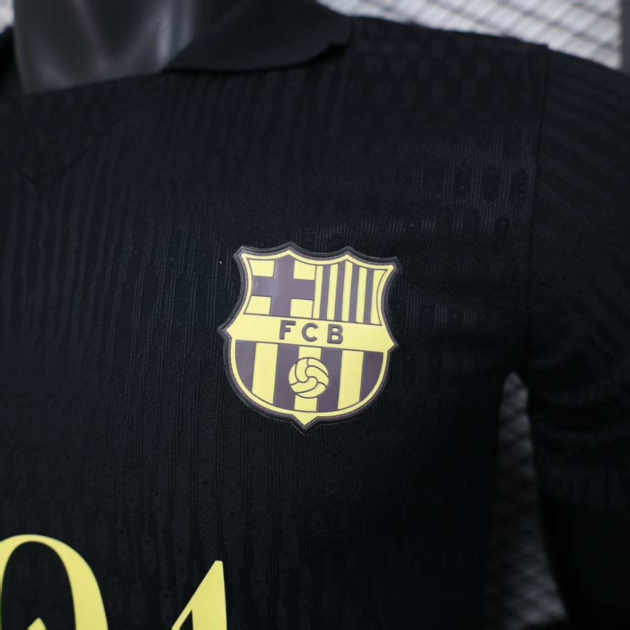 2024/2025 Barcelona Black Short-Sleeve Jersey Special Edition ( player )