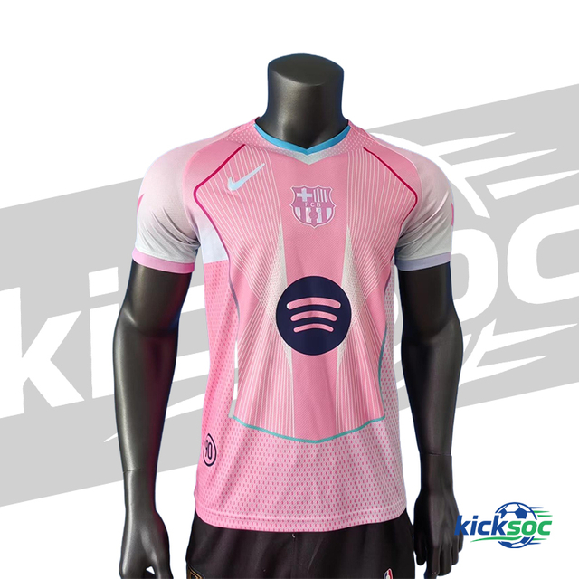 2025/2026 Barcelona Pink Special Edition Short-Sleeve Jersey ( player )