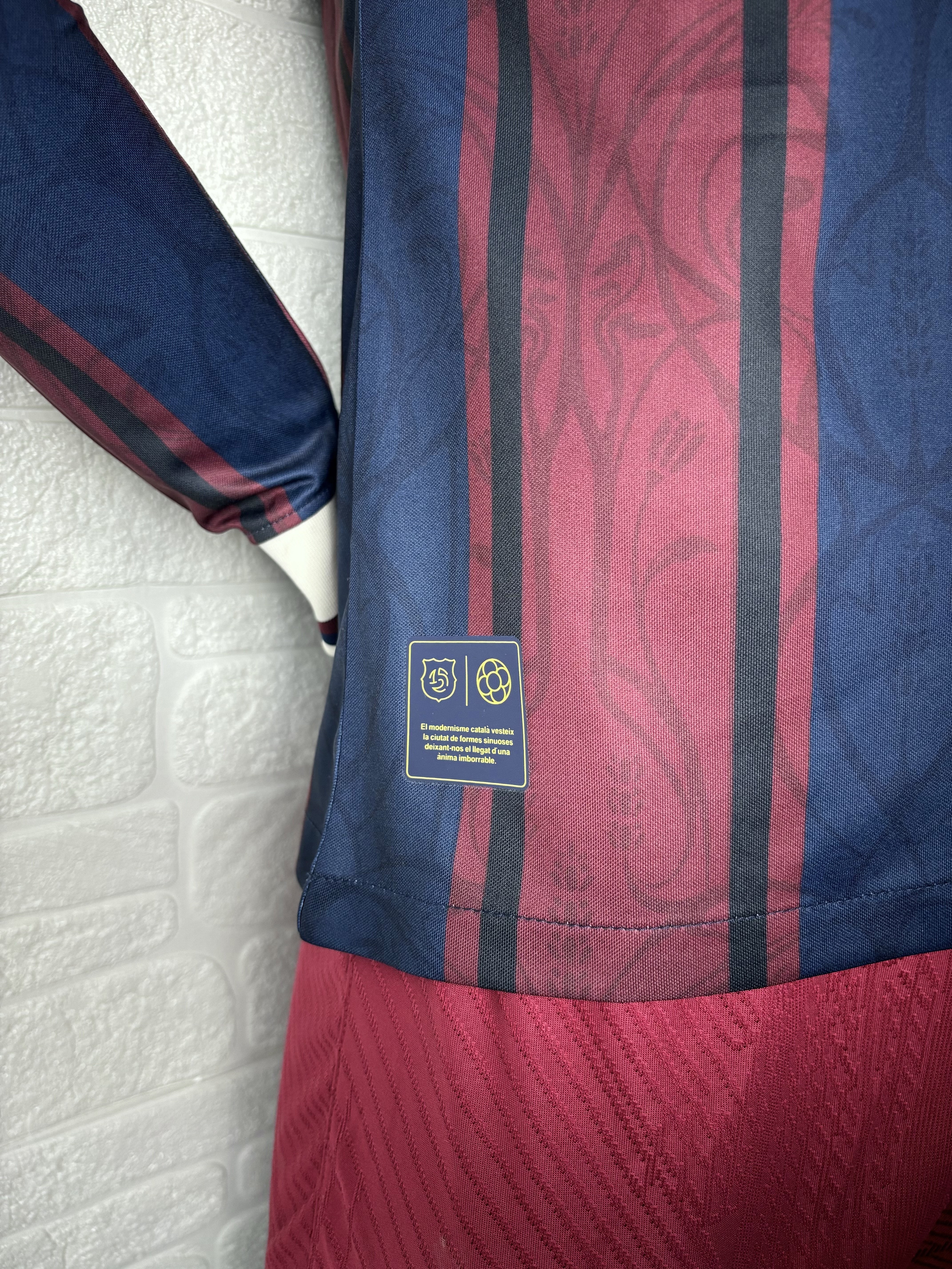 2025/2026 Barcelona 125th Anniversary Edition Long Sleeve Jersey ( player )