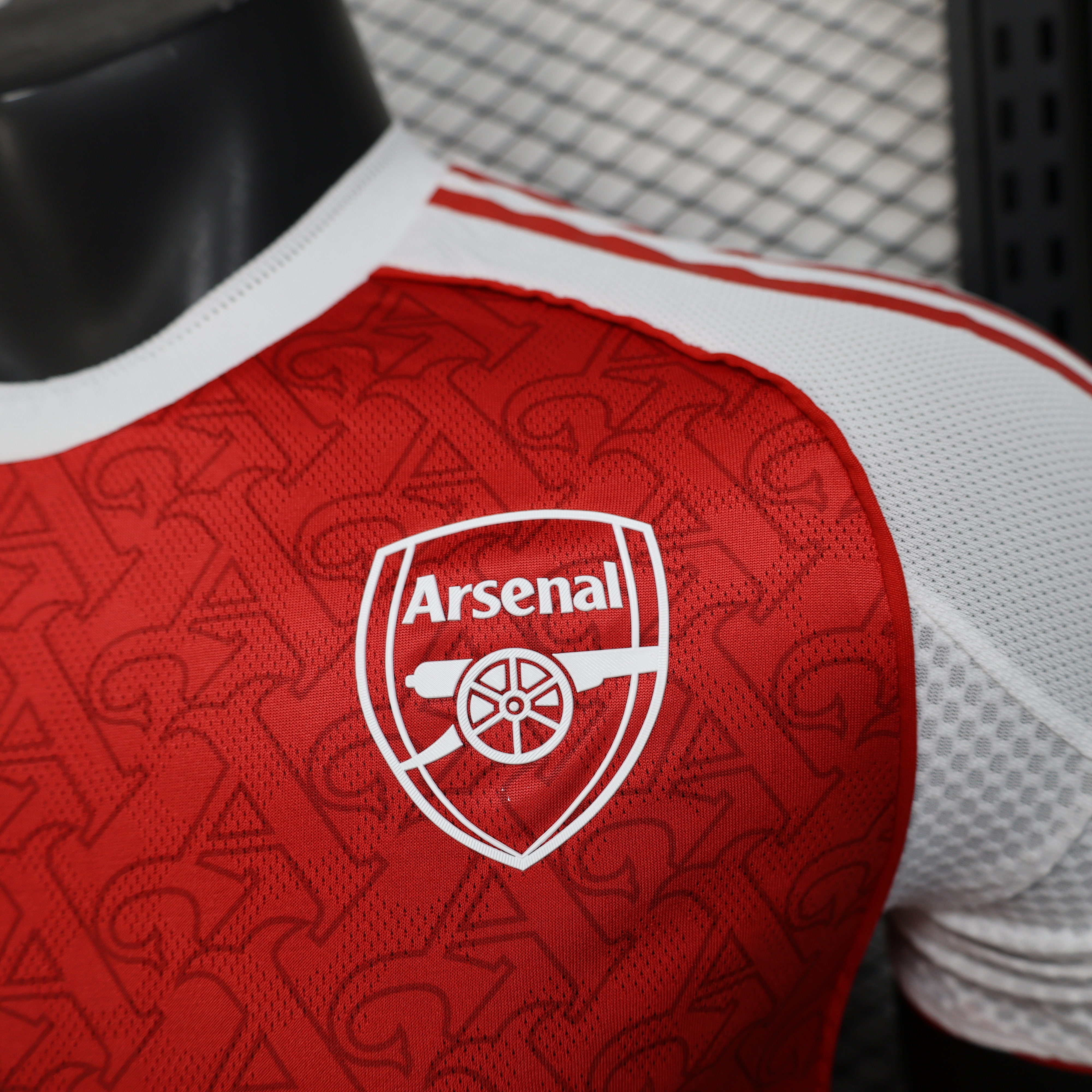 2025-2026 Arsenal season home short sleeve shirt red (player-version)