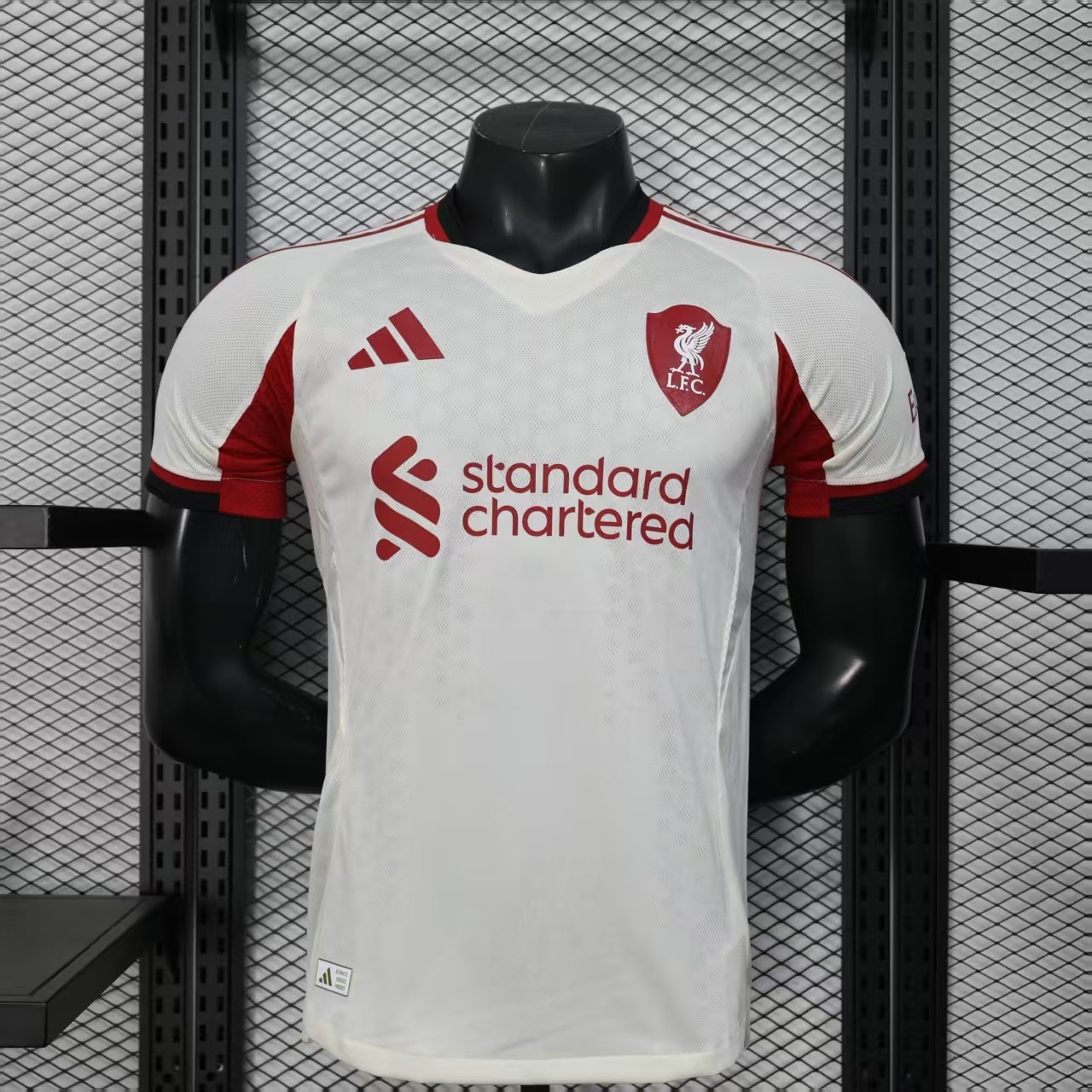 2025-2026 Liverpool season home short jersey white (player-version) 