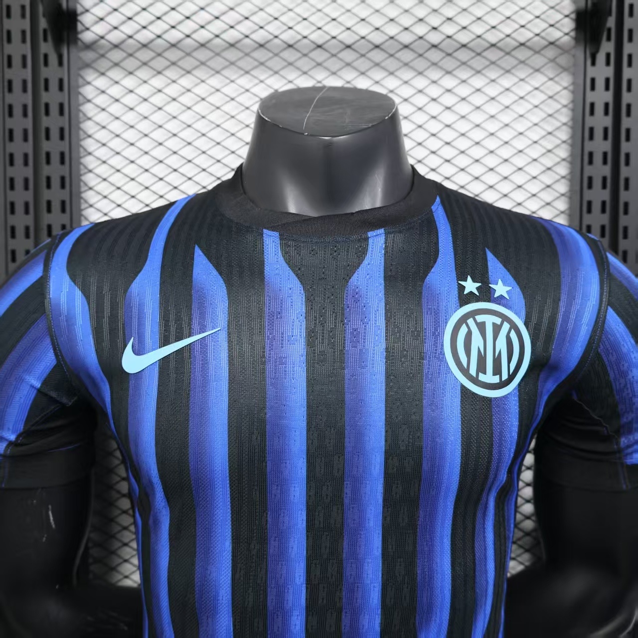 2025-2026 Inter Milan Home Sports Quick-Dry Short Sleeve Jersey (player-version)