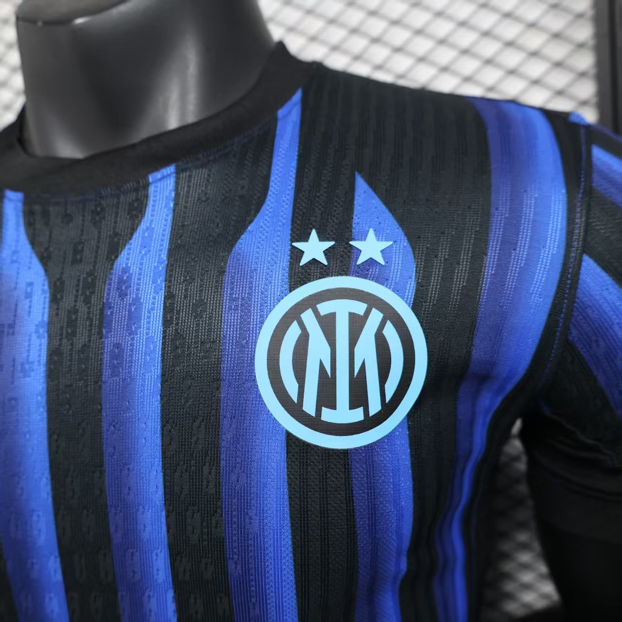 2025-2026 Inter Milan Home Sports Quick-Dry Short Sleeve Jersey (player-version)