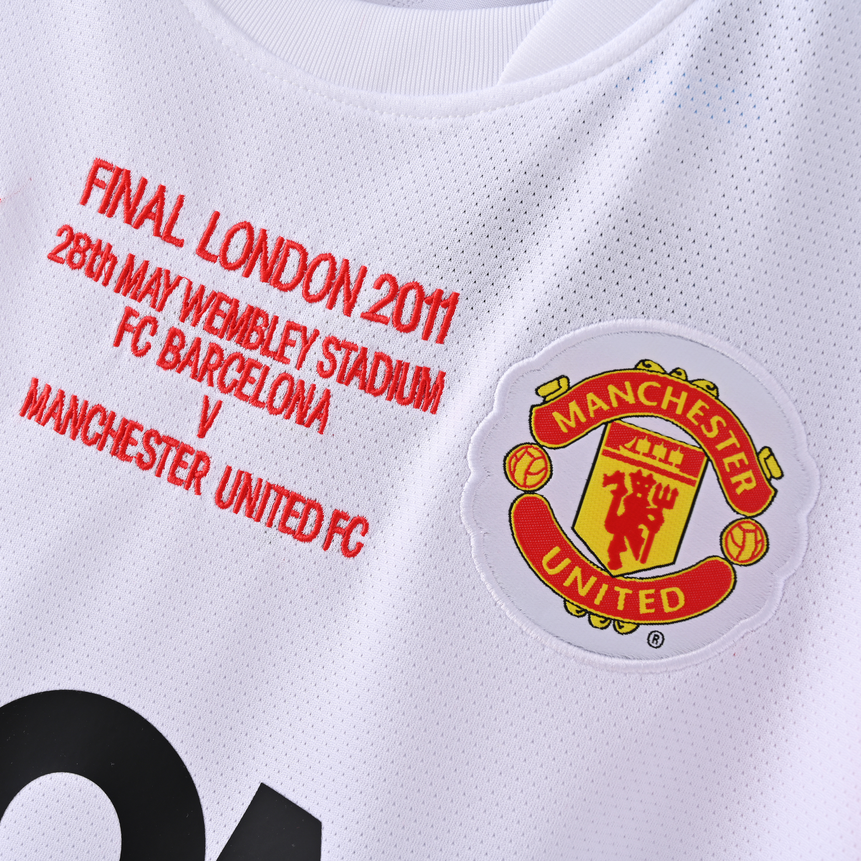 2011/2012 Manchester United Away Short Sleeve Retro Jersey ( Fan ) 
