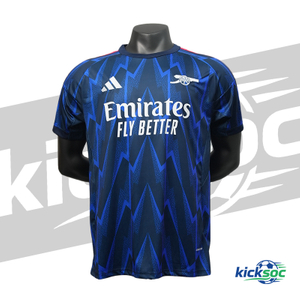 2025-2026 Arsenal away short-sleeve jersey blue ( Fan)