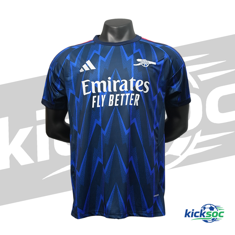 2025-2026 Arsenal away short-sleeve jersey blue ( Fan)