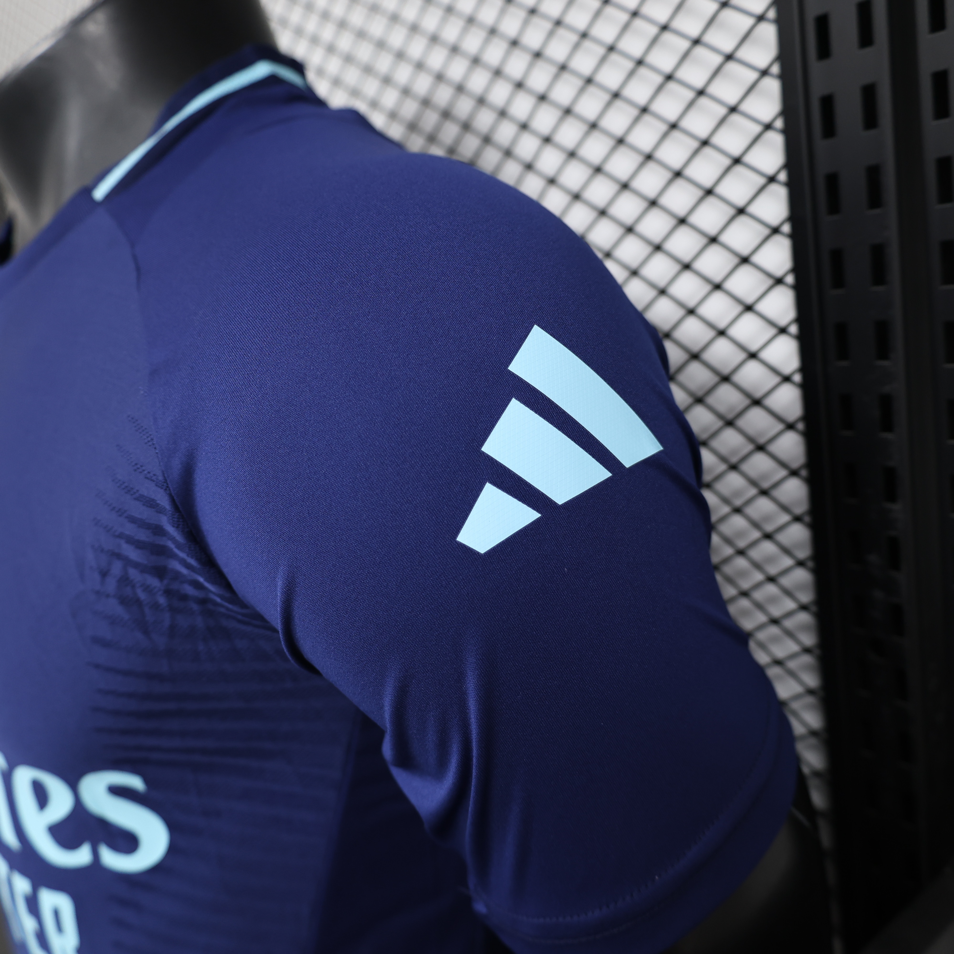 2025-2026 Arsenal Training Jersey Royal Blue Short Sleeve Football Shirt (Player)