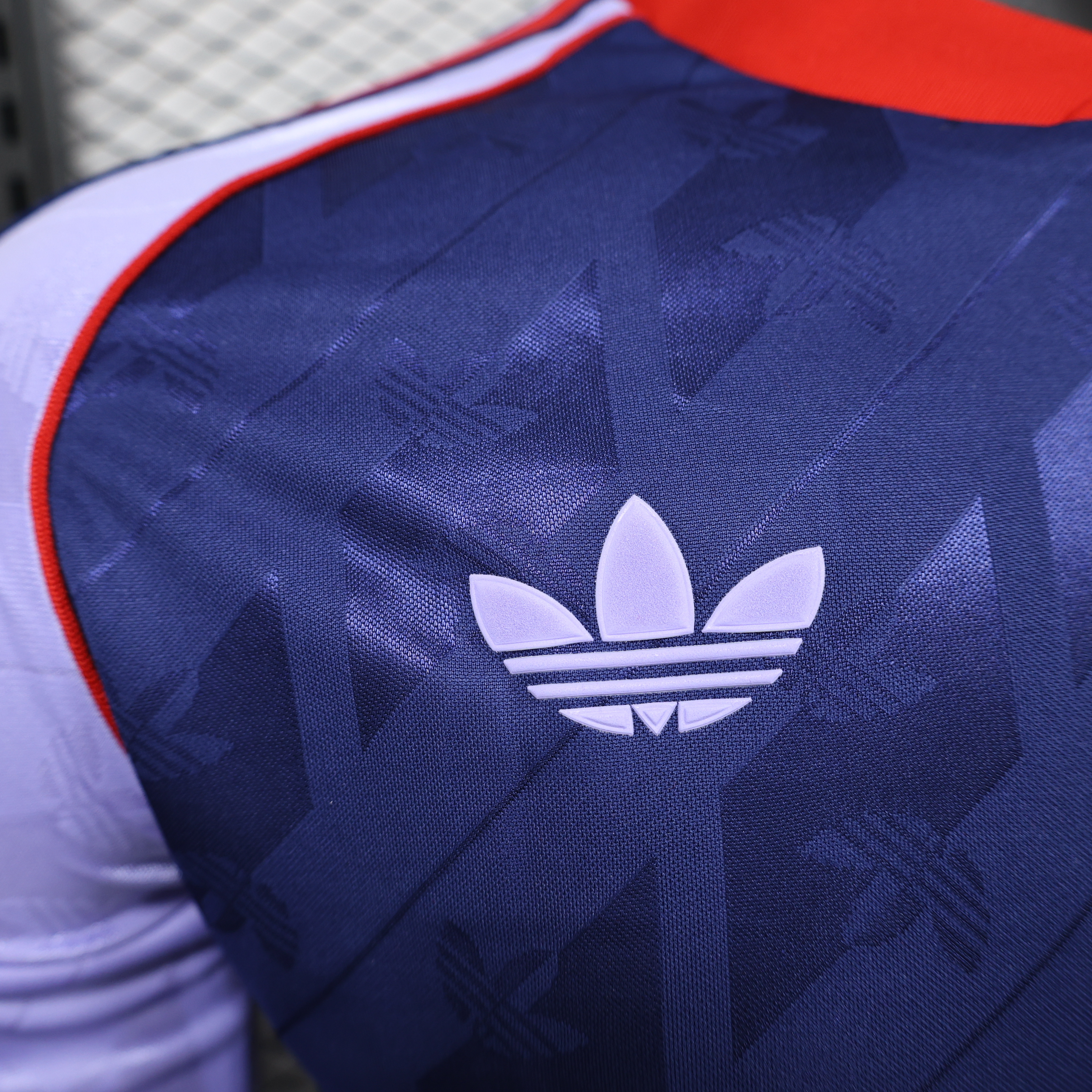 2024-2025 Arsenal Pre-Match Retro Long-Sleeve Football Jersey (Player) 