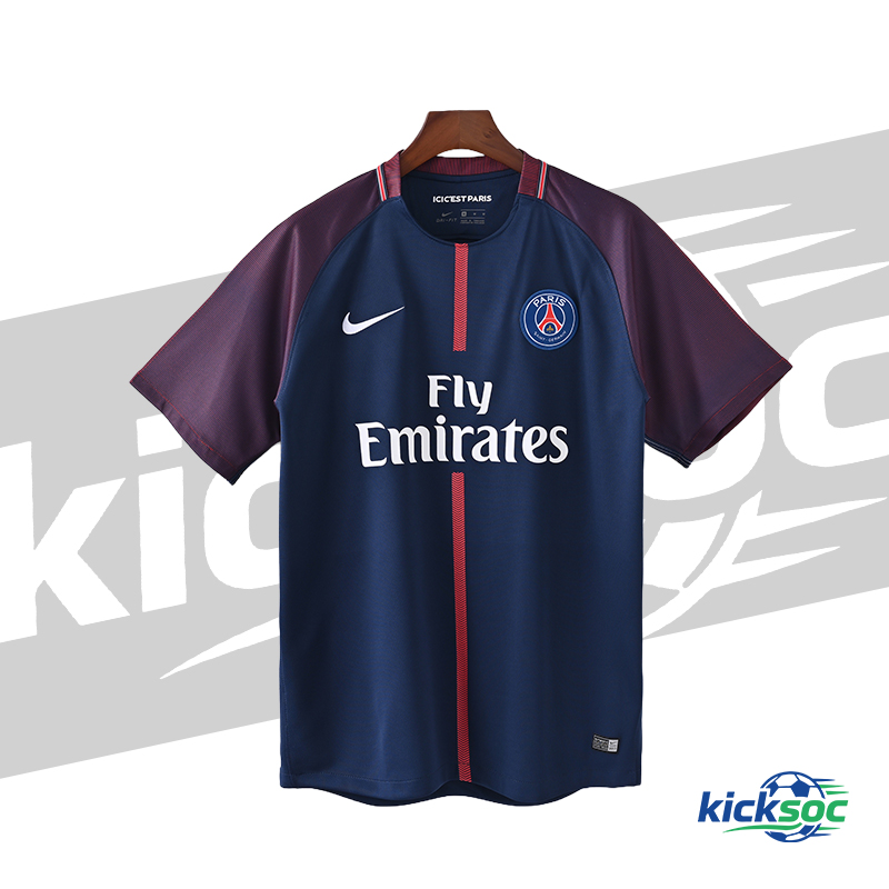 2017/2018 Paris Saint-Germain Home Retro Short-Sleeve Jersey ( Fan ) 