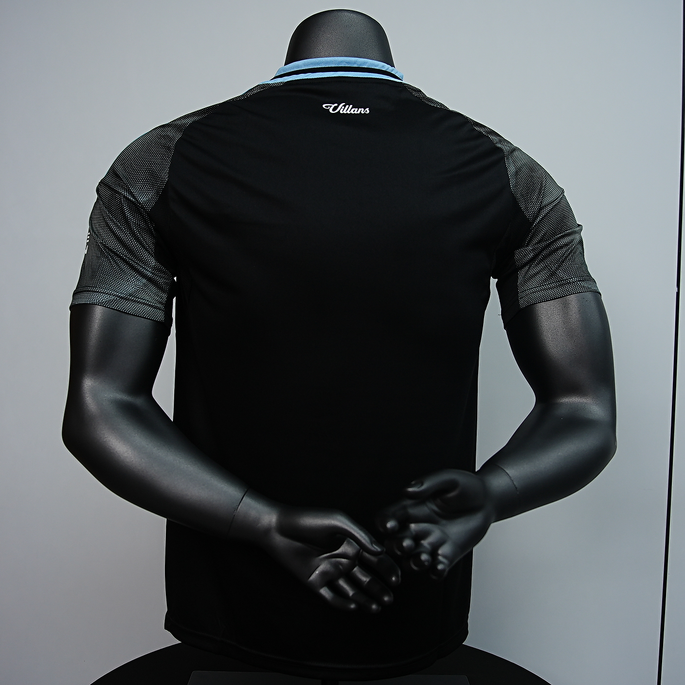 2025-2026 Aston Villa Away Black Short-Sleeve Jersey ( Fan )