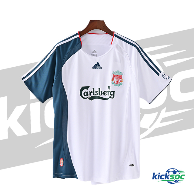 2006/2007 Liverpool Away Short Sleeve Football Jersey (Fan)