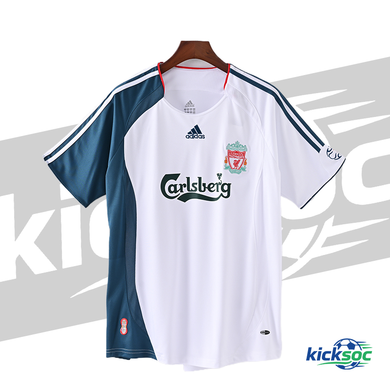 2006/2007 Liverpool Away Short Sleeve Football Jersey (Fan)