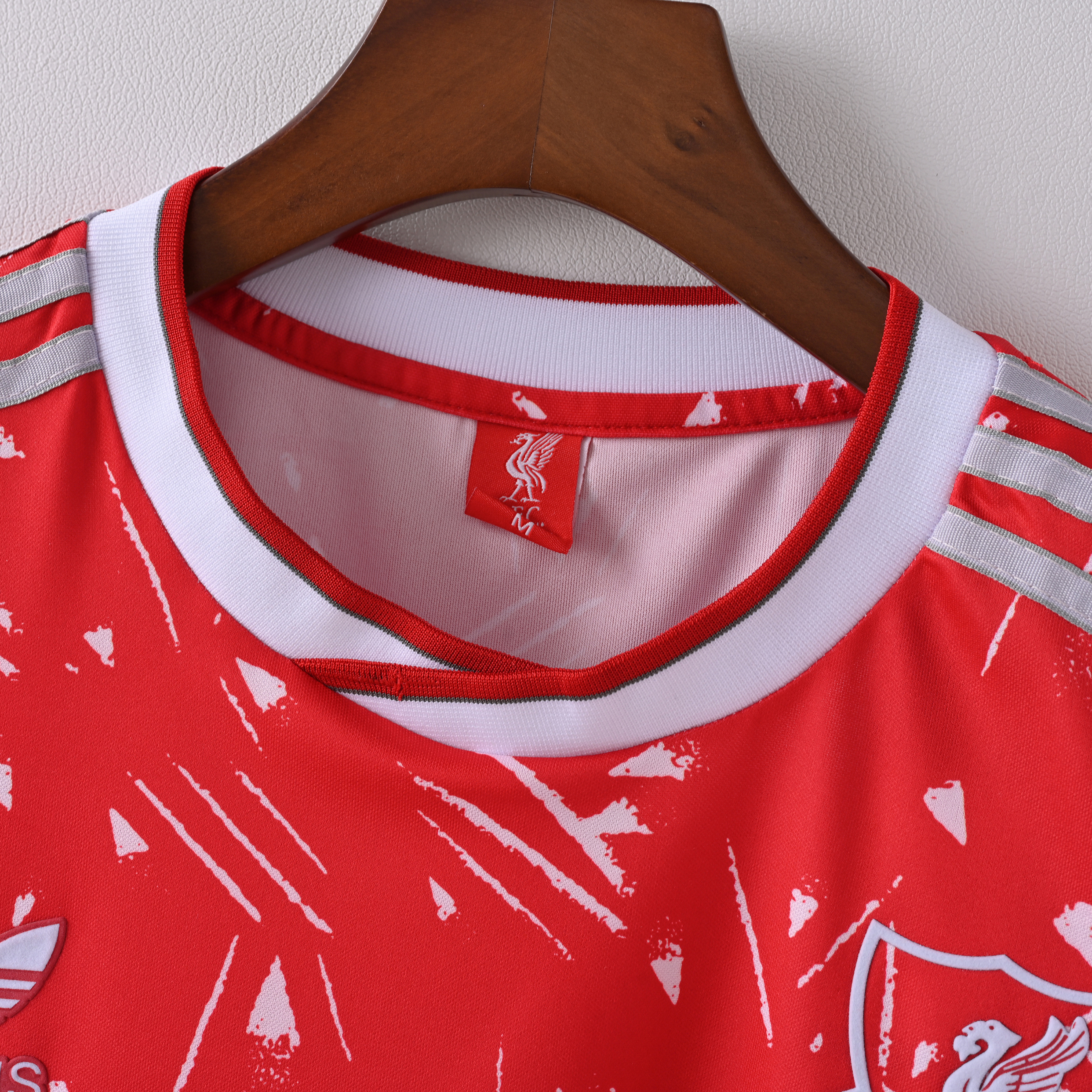 1989/1991 Liverpool Short-Sleeve Football Jersey Retro Style (Fan)