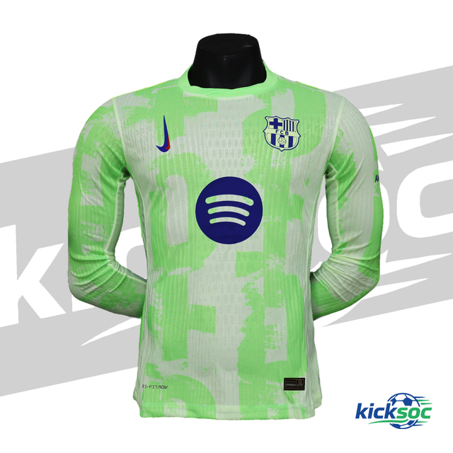 2024/2025 Barcelona Second Away Long-Sleeve Jersey ( player )