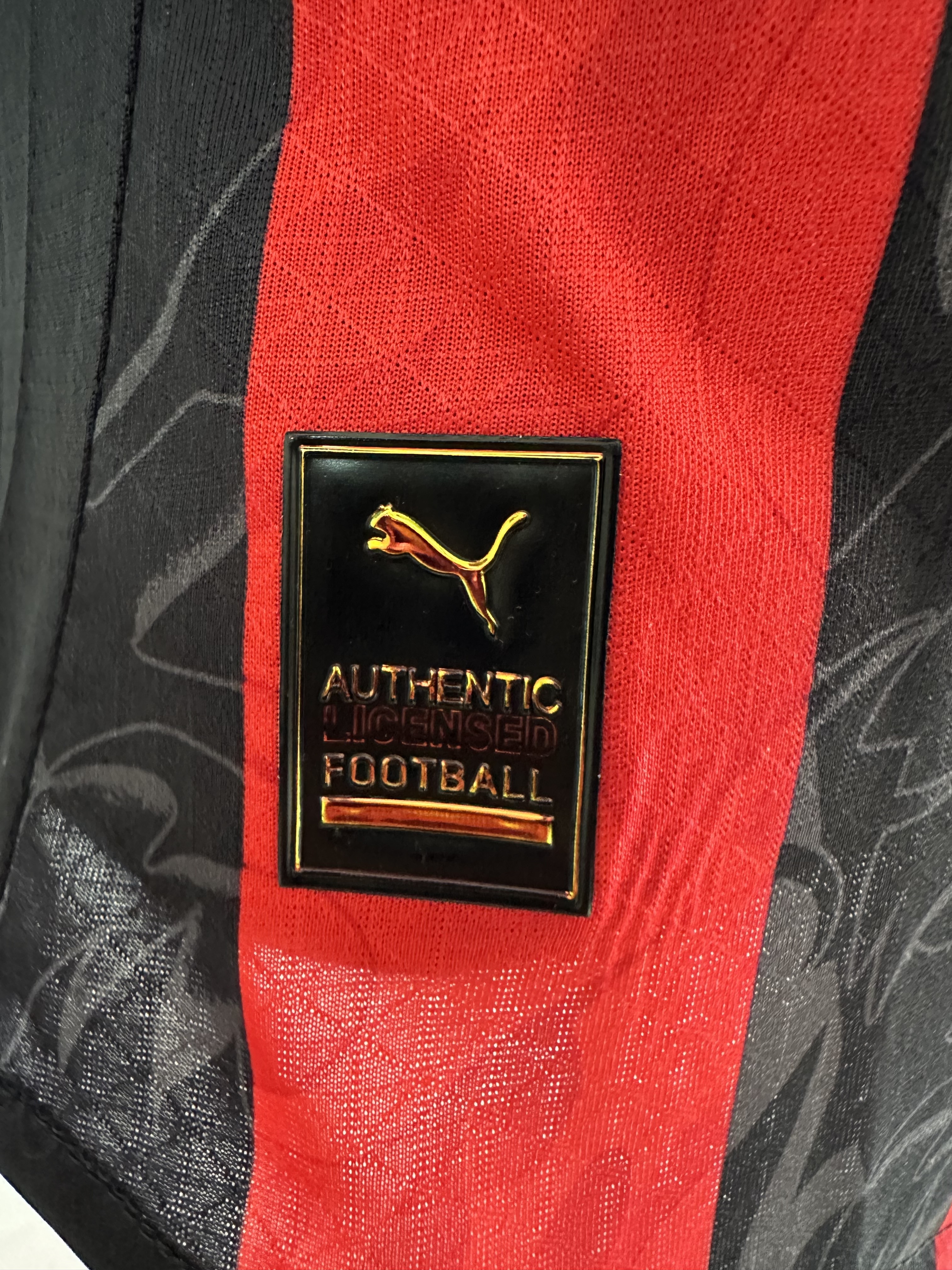 2025-2026 AC Milan Home Quick-Dry Short Sleeve Soccer Jersey (player-version)