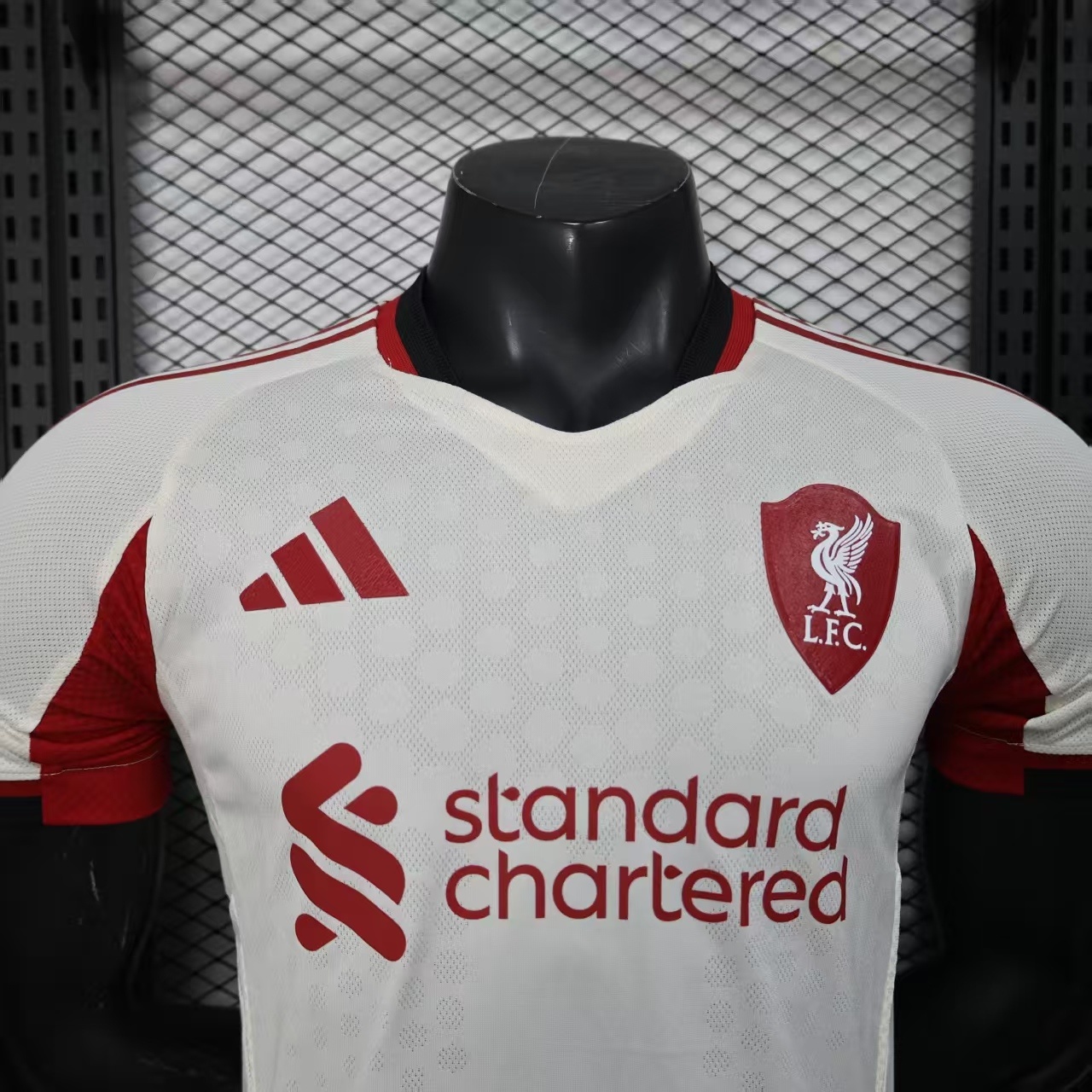 2025-2026 Liverpool season home short jersey white (player-version) 