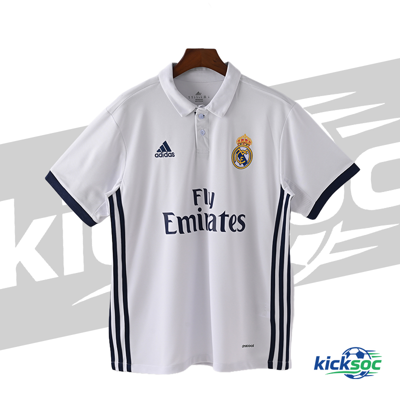2016/2017 Real Madrid Home Short-Sleeve Jersey ( Fan ) 