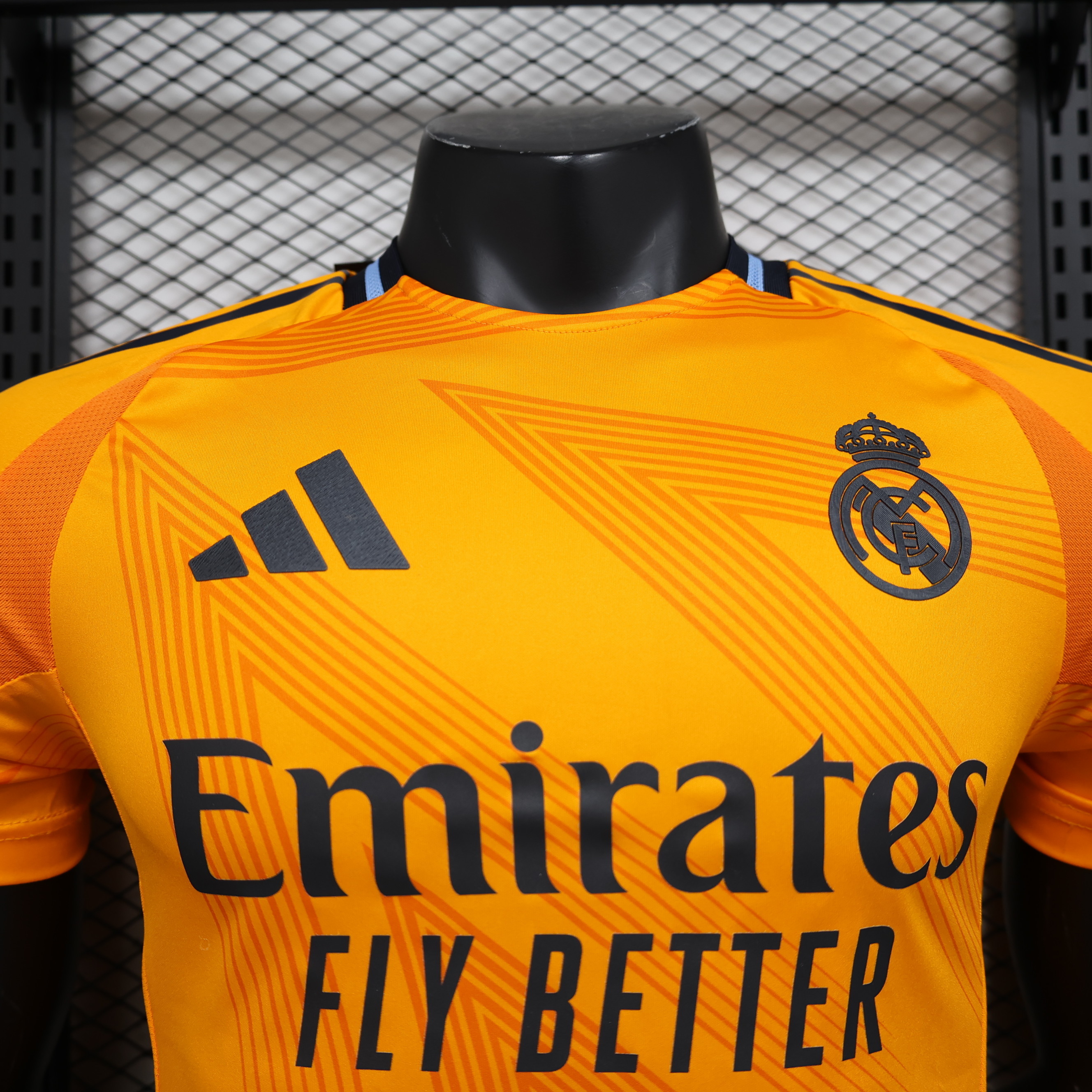 2024/2025 Real Madrid Away yellow short Jersey ( Player )