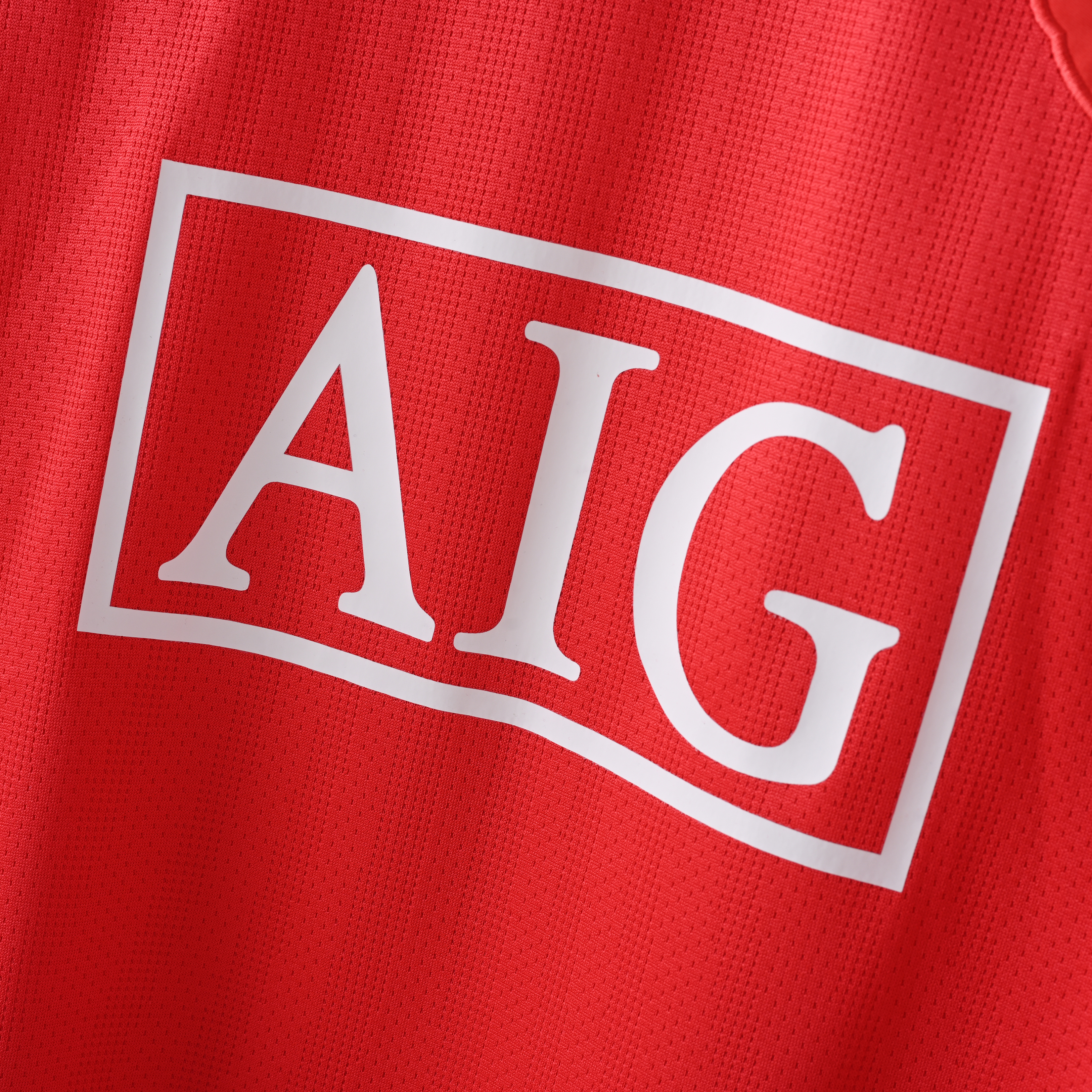 2007/2008 Manchester United Home Short-Sleeve Retro Red Jersey ( Fan ) 