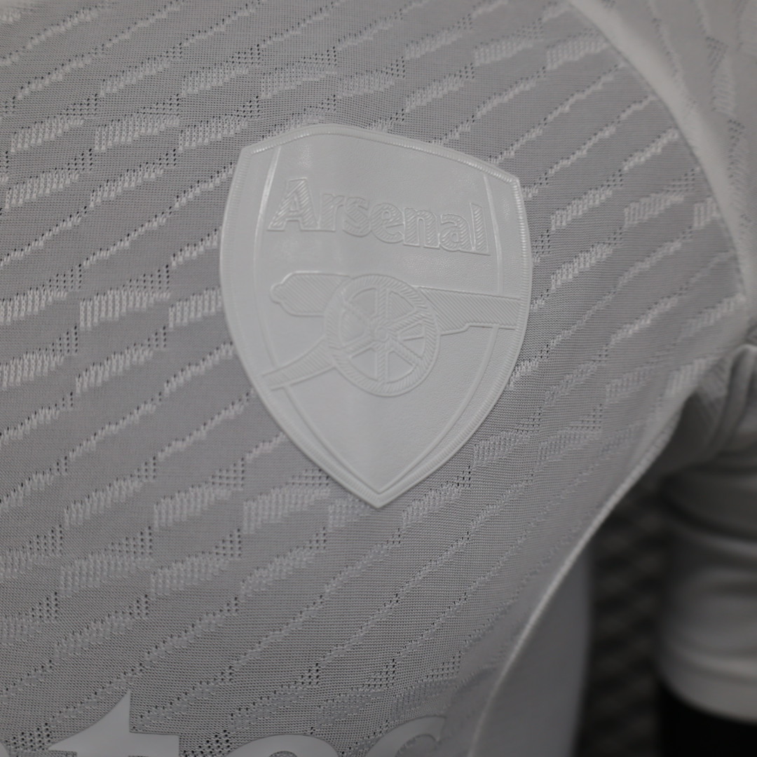 2024-2025 Arsenal Training Shirt White Short-Sleeve Football Jersey (Player) 