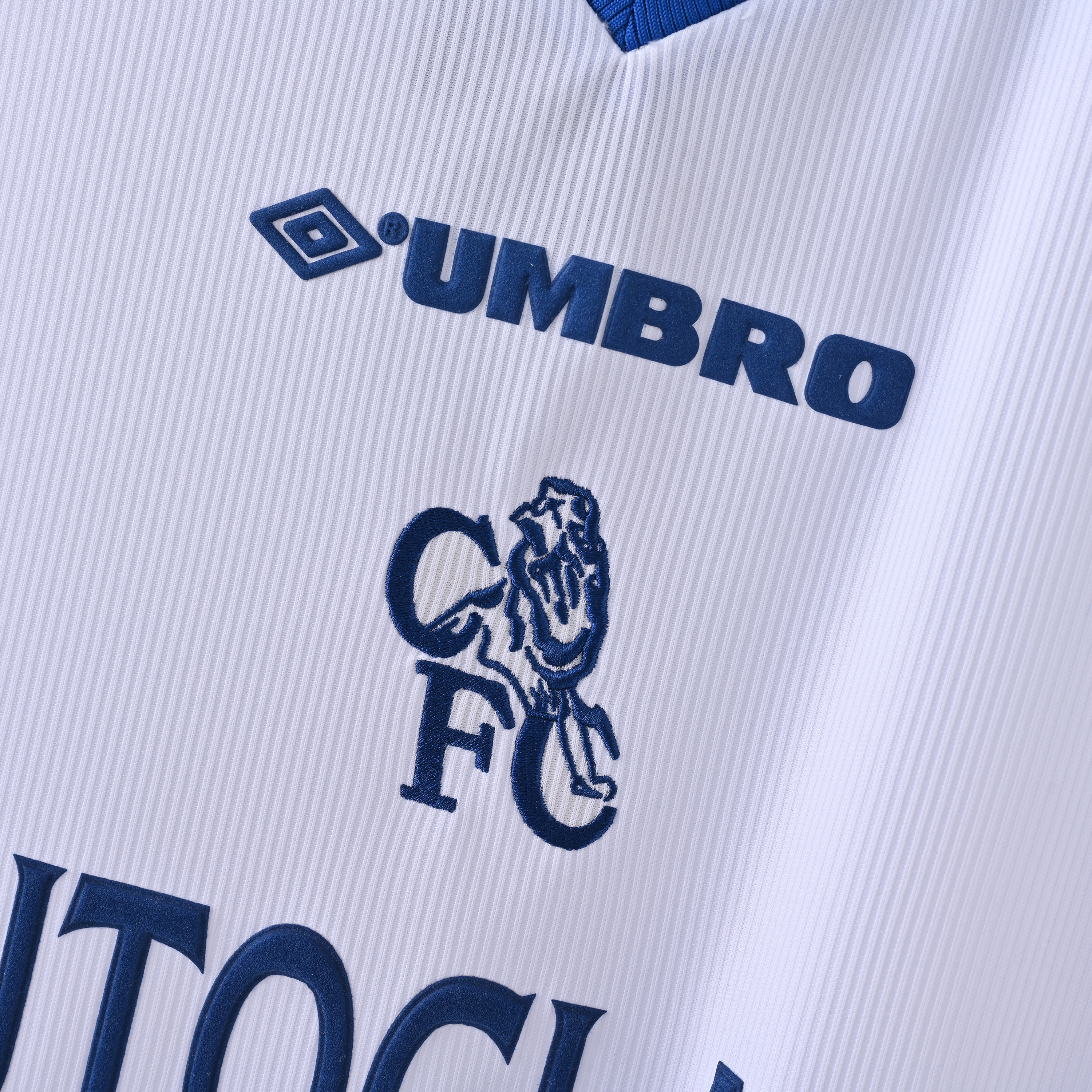 1998/2000 Chelsea Away White Short-Sleeved Retro Football Shirt ( Fan ) 