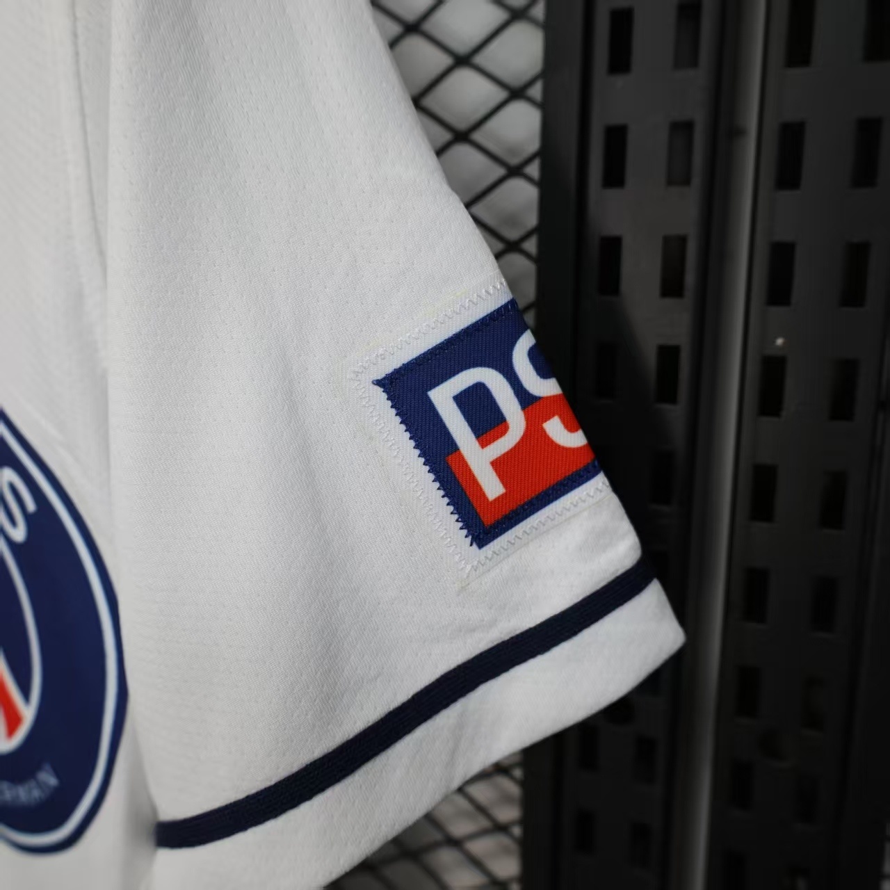 2025/2026 Paris Saint-Germain Baseball Short Sleeve white football Jersey (Fan) 