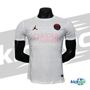 2025/2026 Paris Saint-Germain White Special Edition Short-Sleeve Football Jersey (Player) 