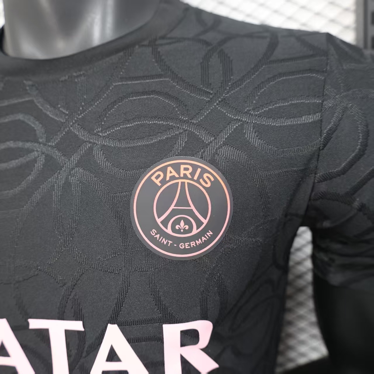 2025/2026 Paris Saint-Germain Black Special Edition Short-Sleeve Soccer Jersey (Player) 