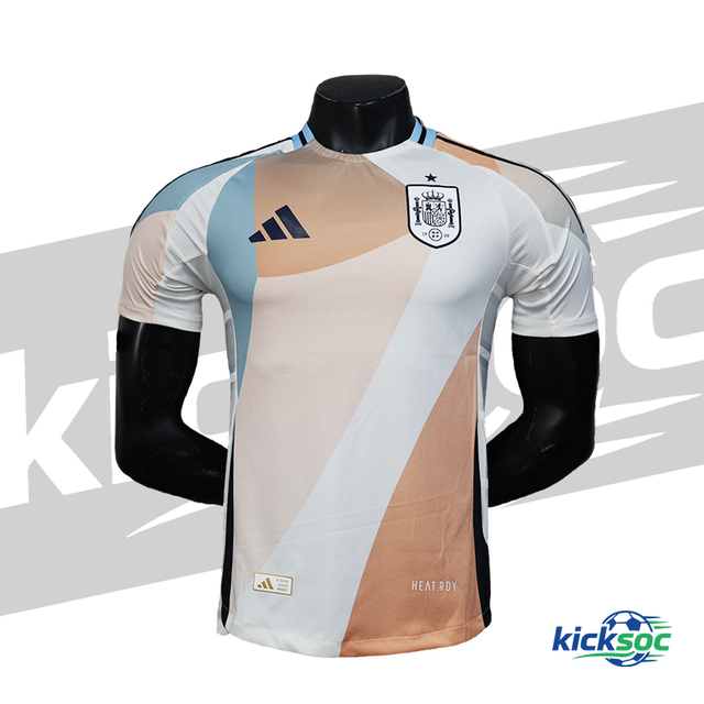 2025-2026 Spain Short-Sleeve Pre-Match Football Jersey ( Player ) 