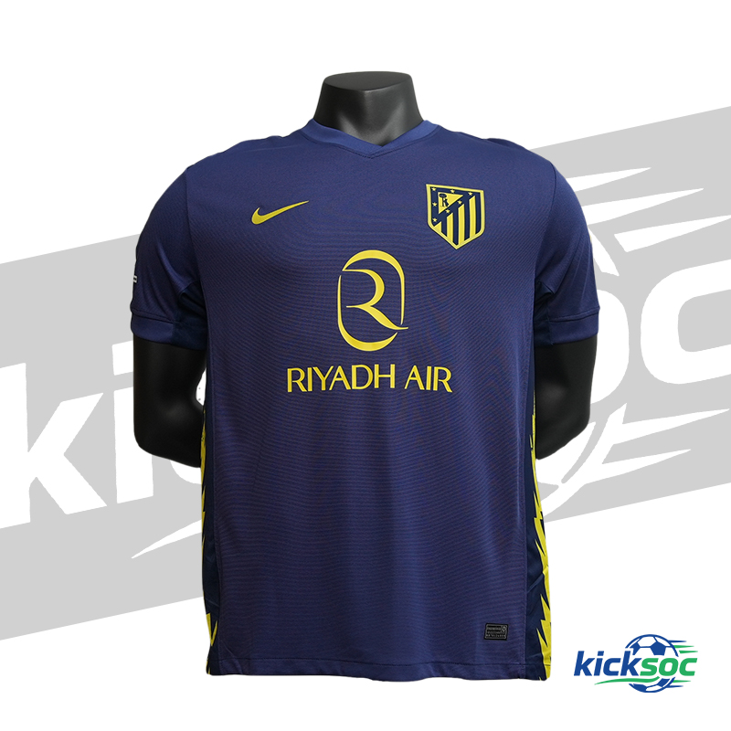 2025-2026 Atlético Madrid Away Short Sleeve Jersey (fan-version)