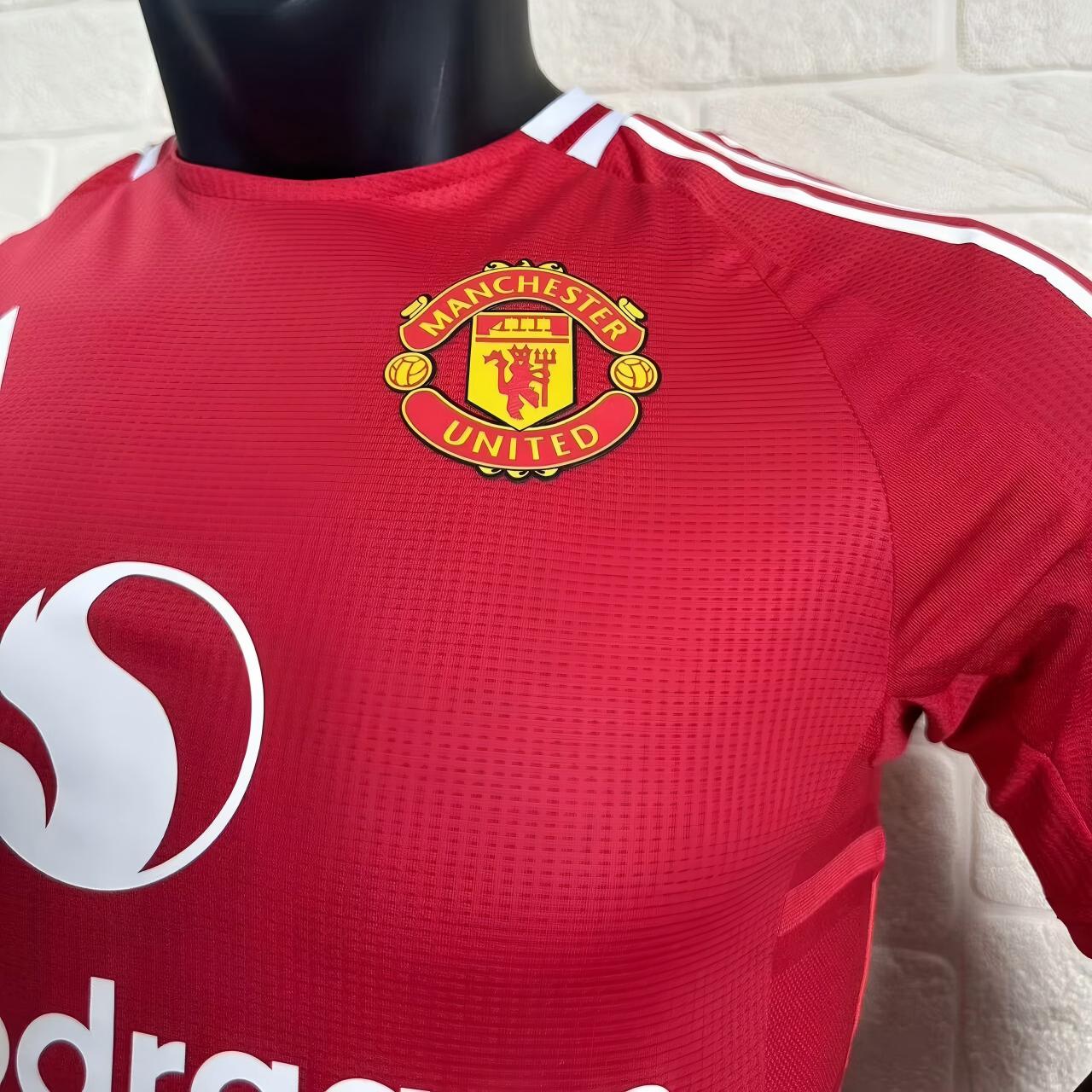 24-25 Manchester United Home Short-Sleeve Jersey【player-edition】