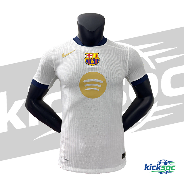 2025/2026 Barcelona white Short Sleeve Jersey ( player )